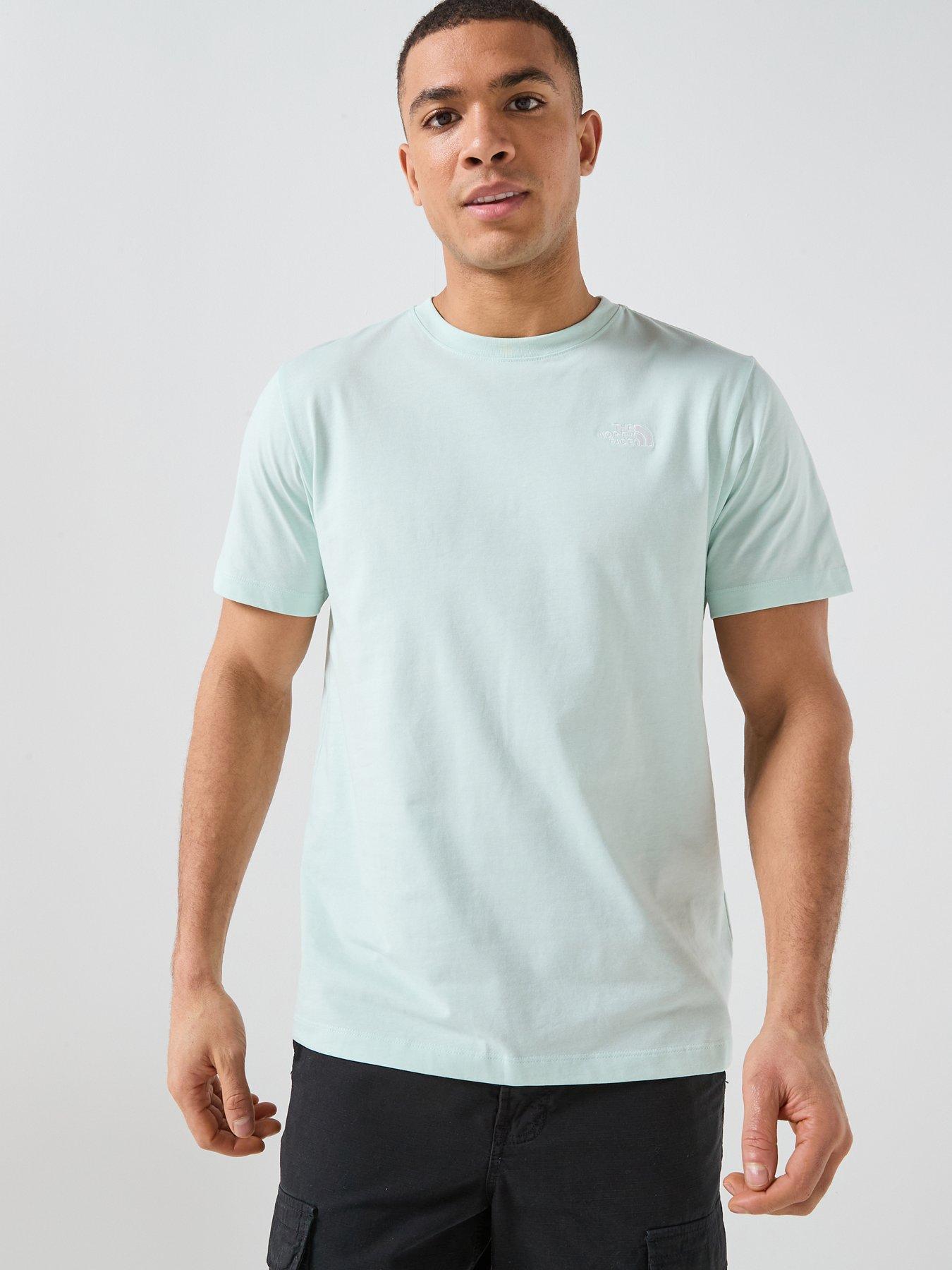 Image 1 of 5 of The North Face Mens Evolution Simple Dome T-shirt - Blue