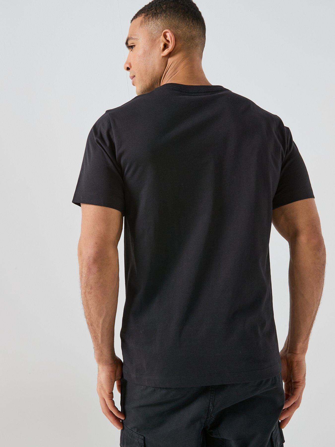 Image 2 of 5 of The North Face Mens Evolution Simple Dome T-Shirt - Black