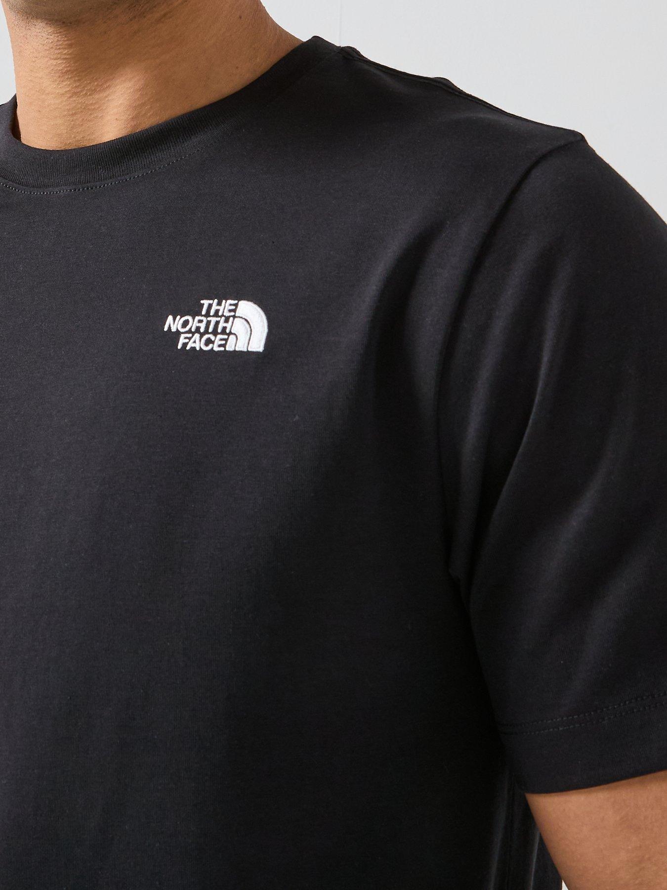 Image 4 of 5 of The North Face Mens Evolution Simple Dome T-Shirt - Black
