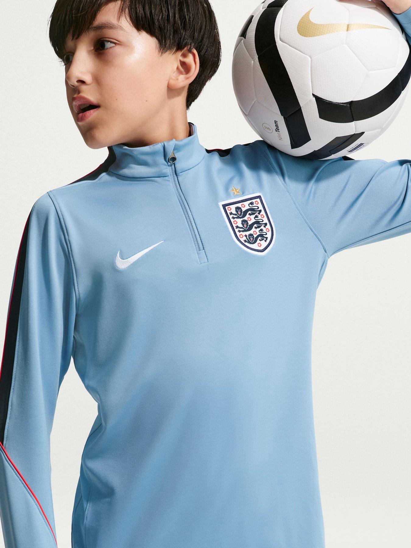 Image 1 of 7 of Nike Older Kids England&nbsp;Strike Drill Top - Blue