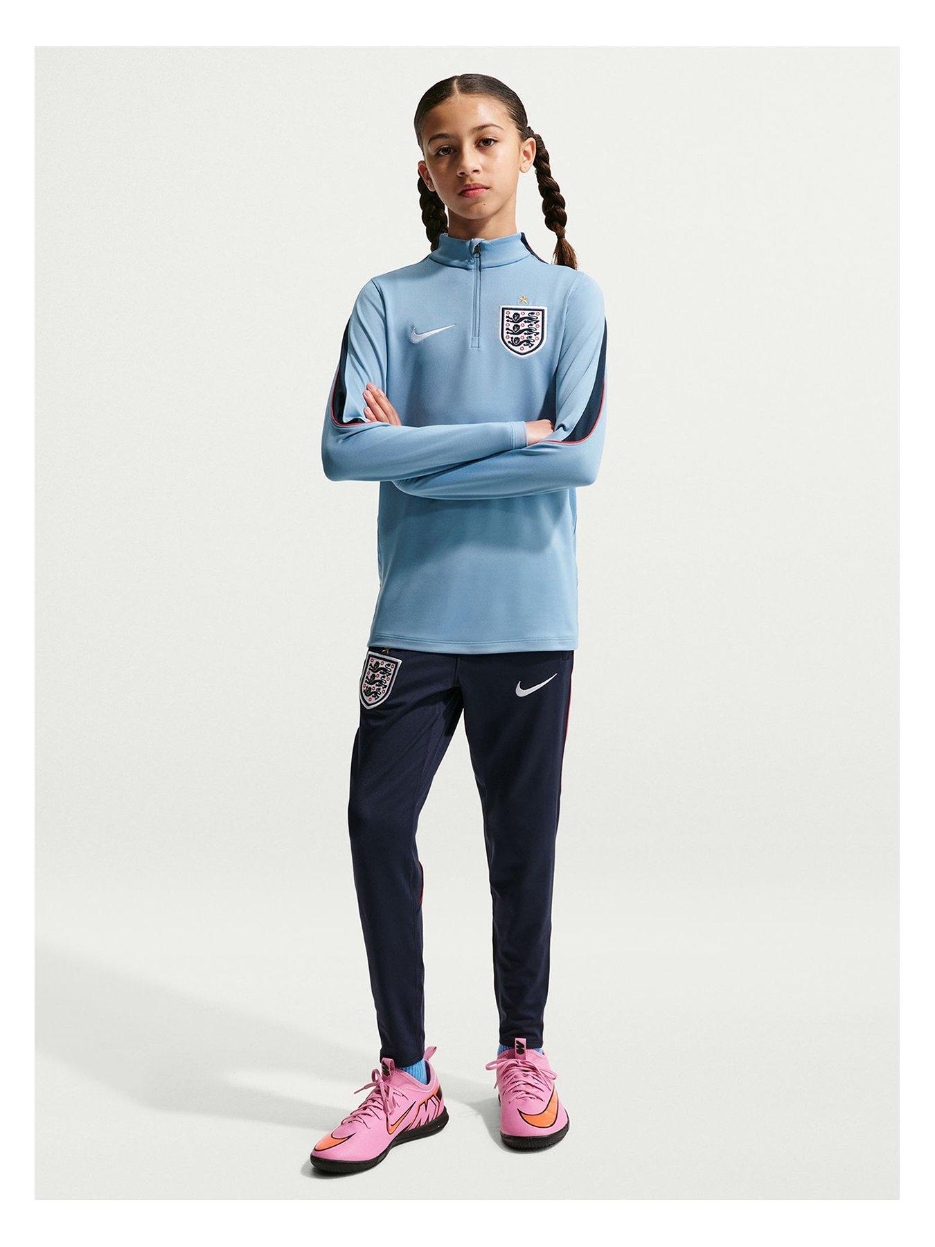 Image 2 of 7 of Nike Older Kids England&nbsp;Strike Drill Top - Blue