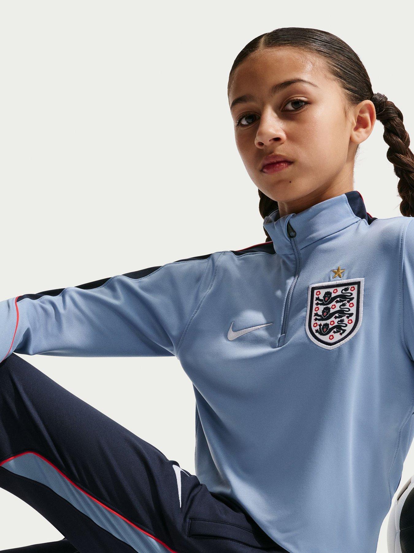 Image 6 of 6 of Nike Older Kids&nbsp;England&nbsp;Strike Pants - Navy