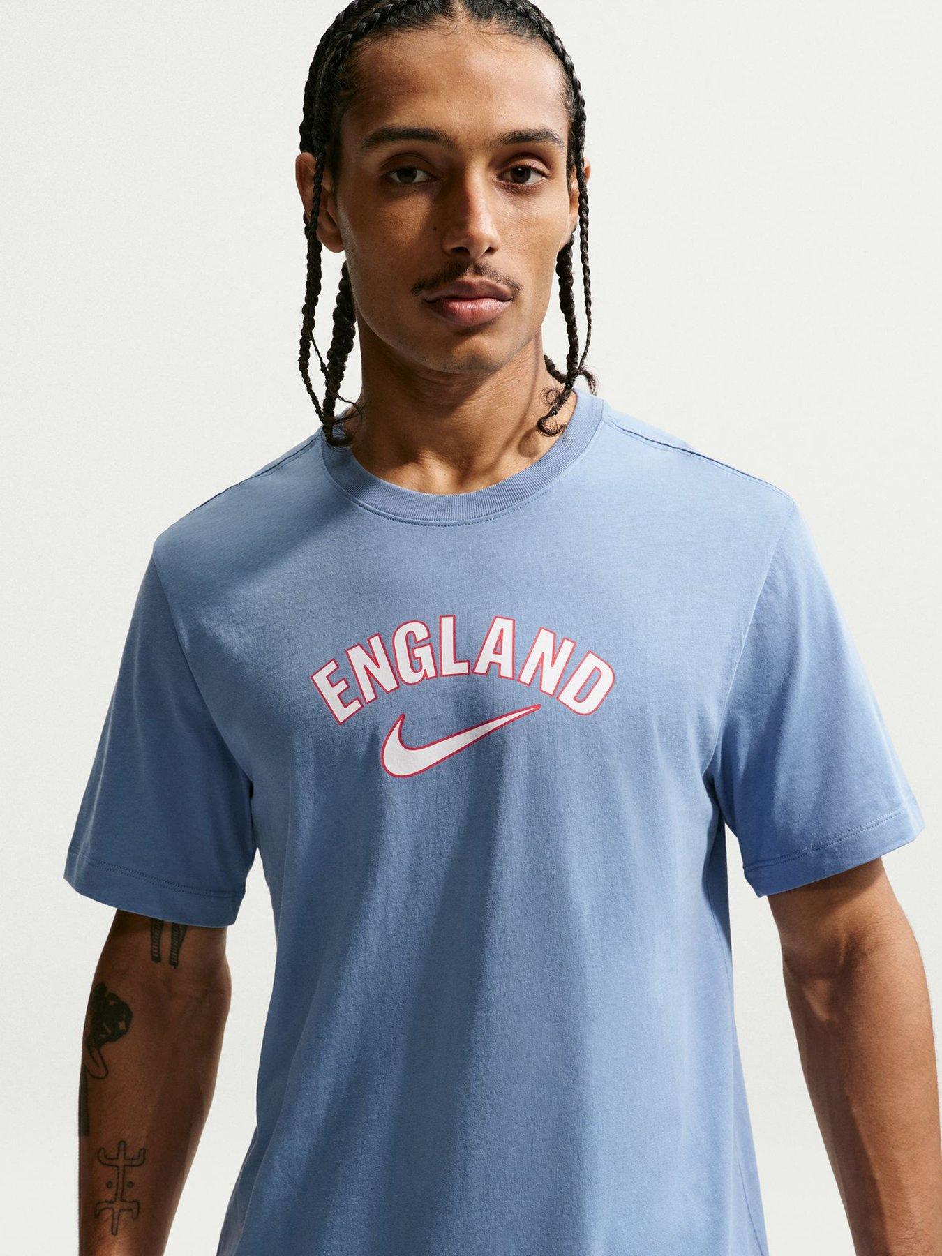 Nike Men’s England Word T-Shirt – Blue