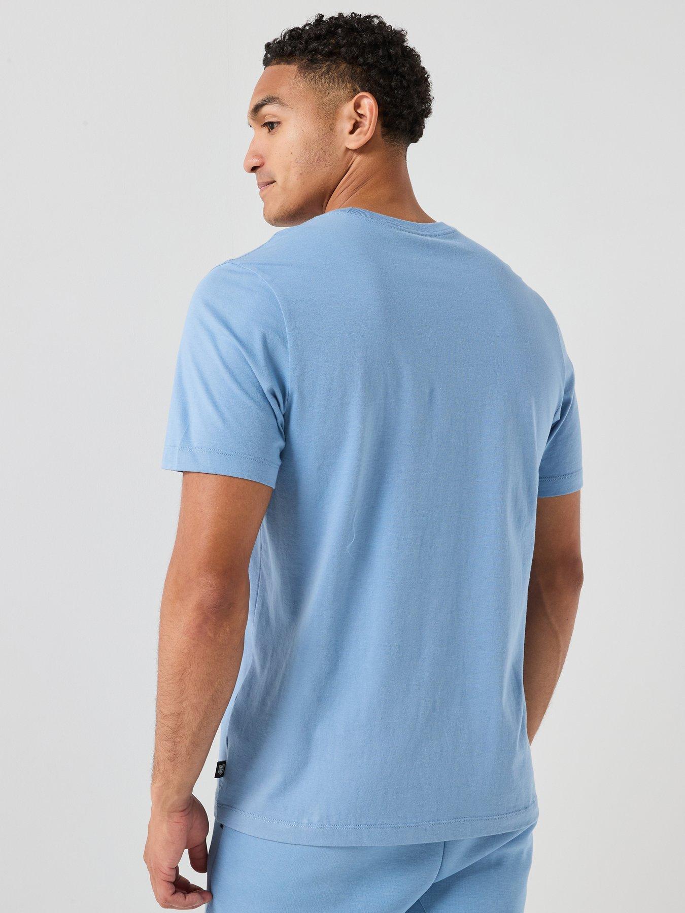 Image 2 of 7 of Nike Men&rsquo;s England Word T-Shirt &ndash; Blue