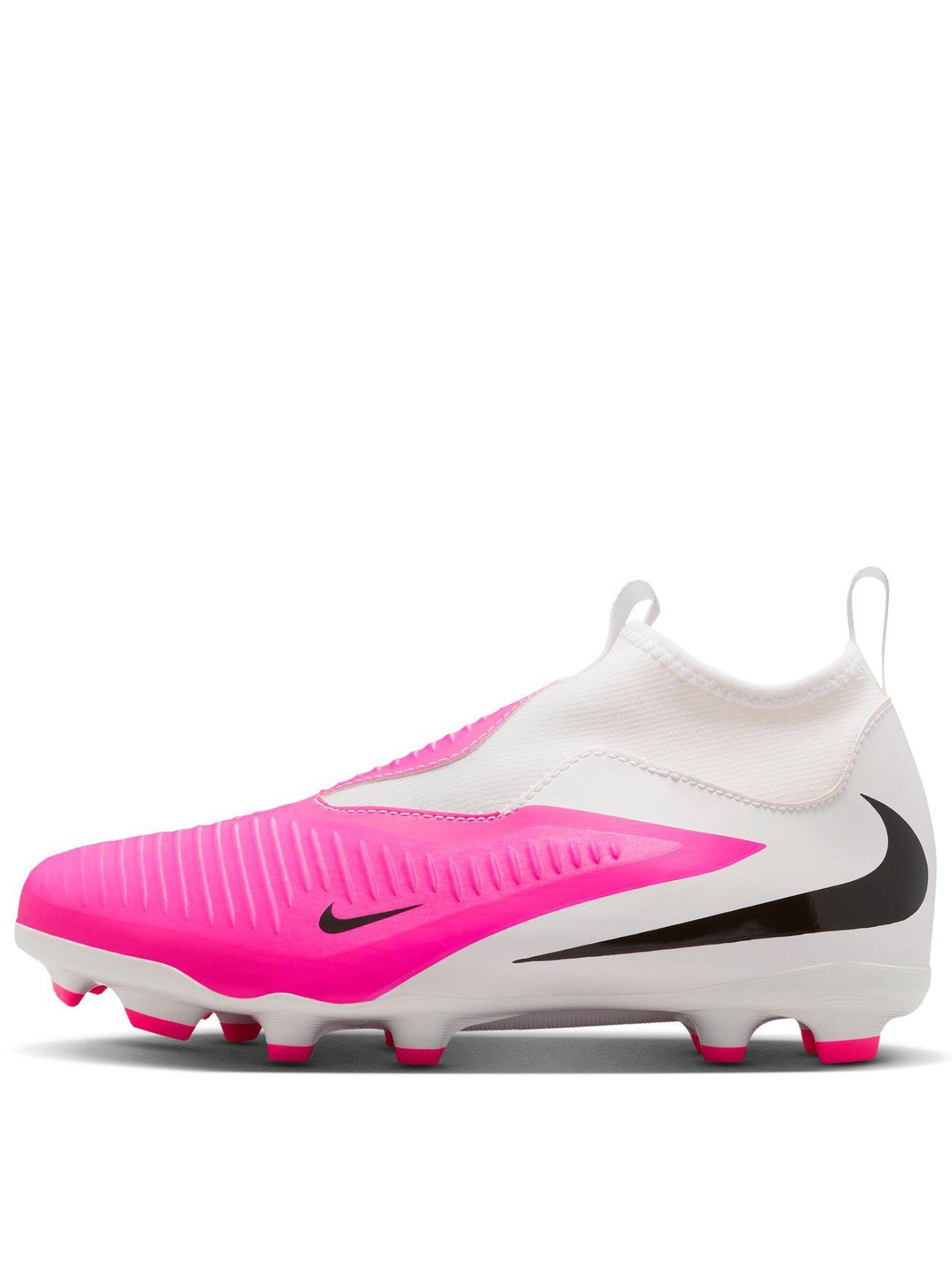 Nike Youth Phantom 6 High Academy Firm Ground Football Boots - Multi