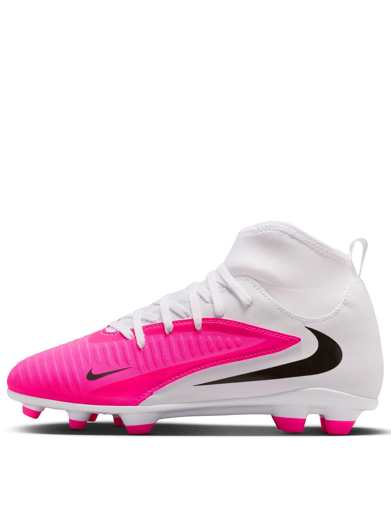 Nike Youth Phantom 6 High Club Firm Ground Football Boots - Multi