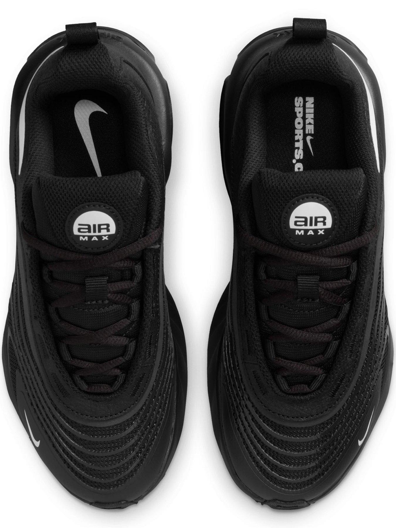 Image 4 of 7 of Nike Big Kids' Air Max Fire Trainers - Black