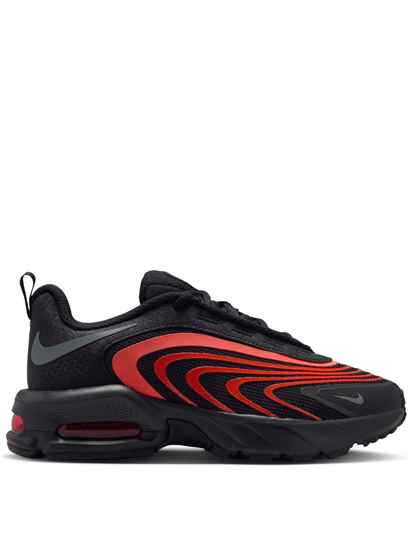 Image 1 of 8 of Nike Big Kids' Air Max Fire Trainers - Black