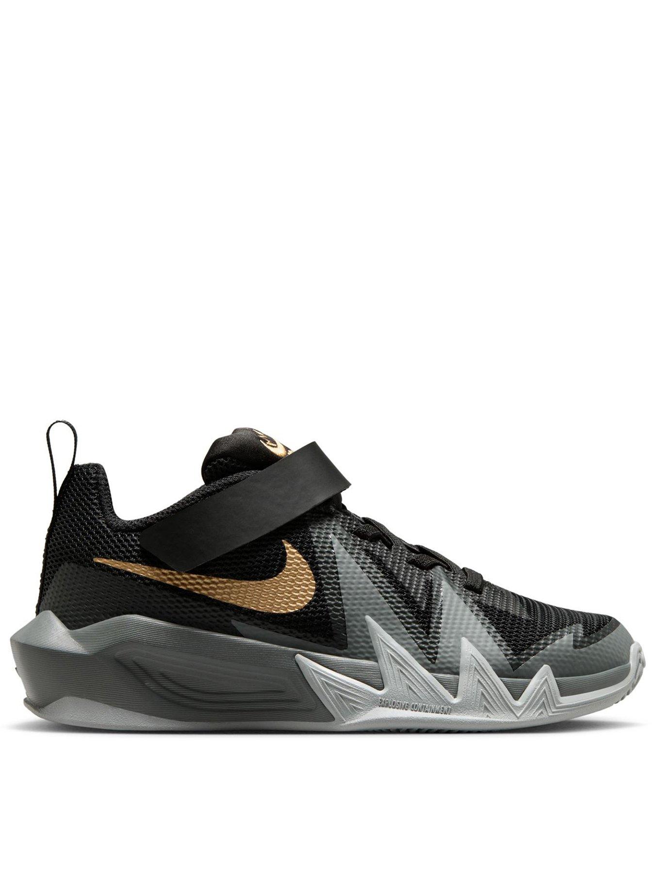 Image 1 of 7 of Nike Little Kids' S.T. Dynamite Trainers - Black