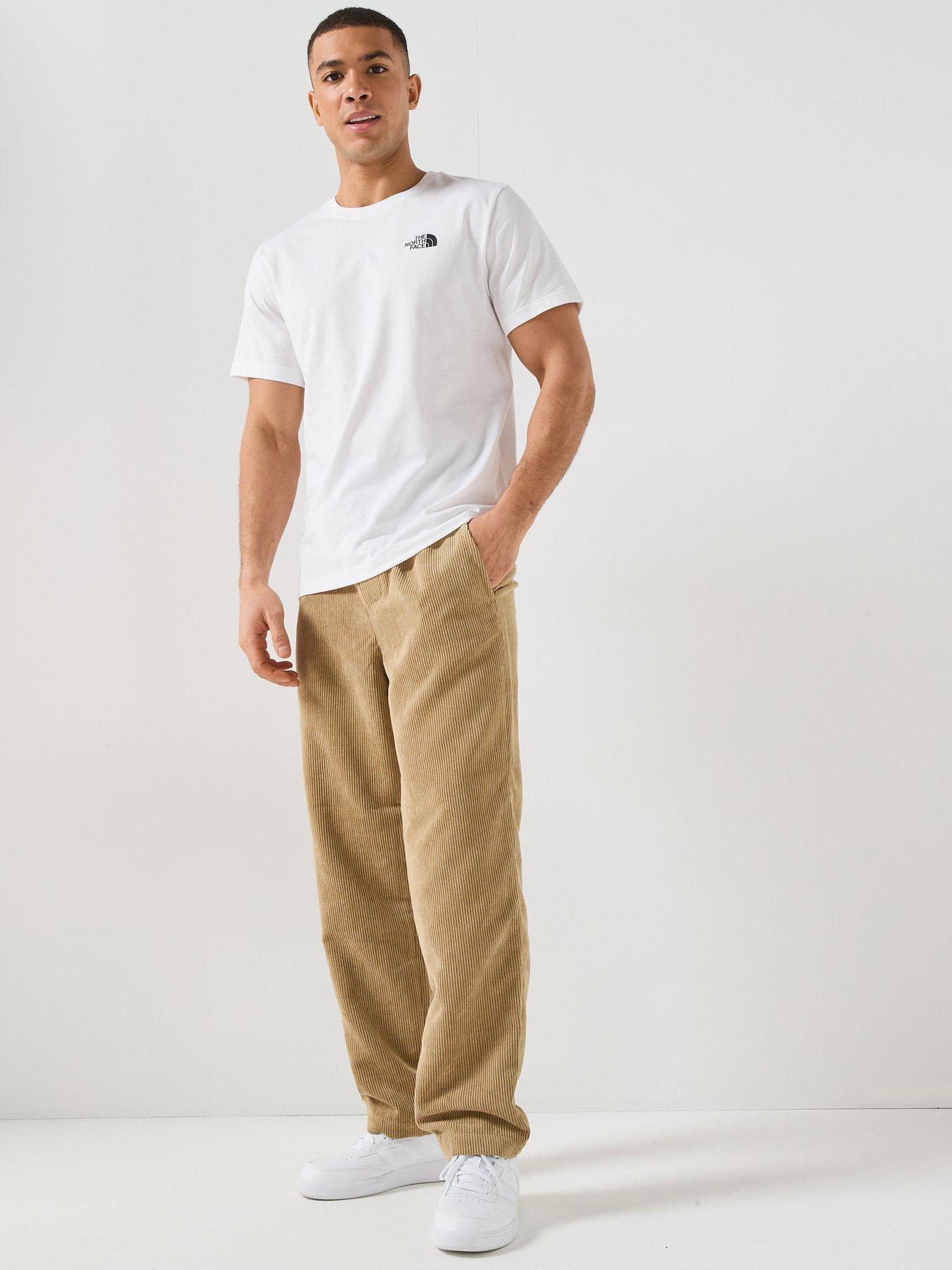 Image 3 of 6 of The North Face Mens Half Dome Graphic T-Shirt - White