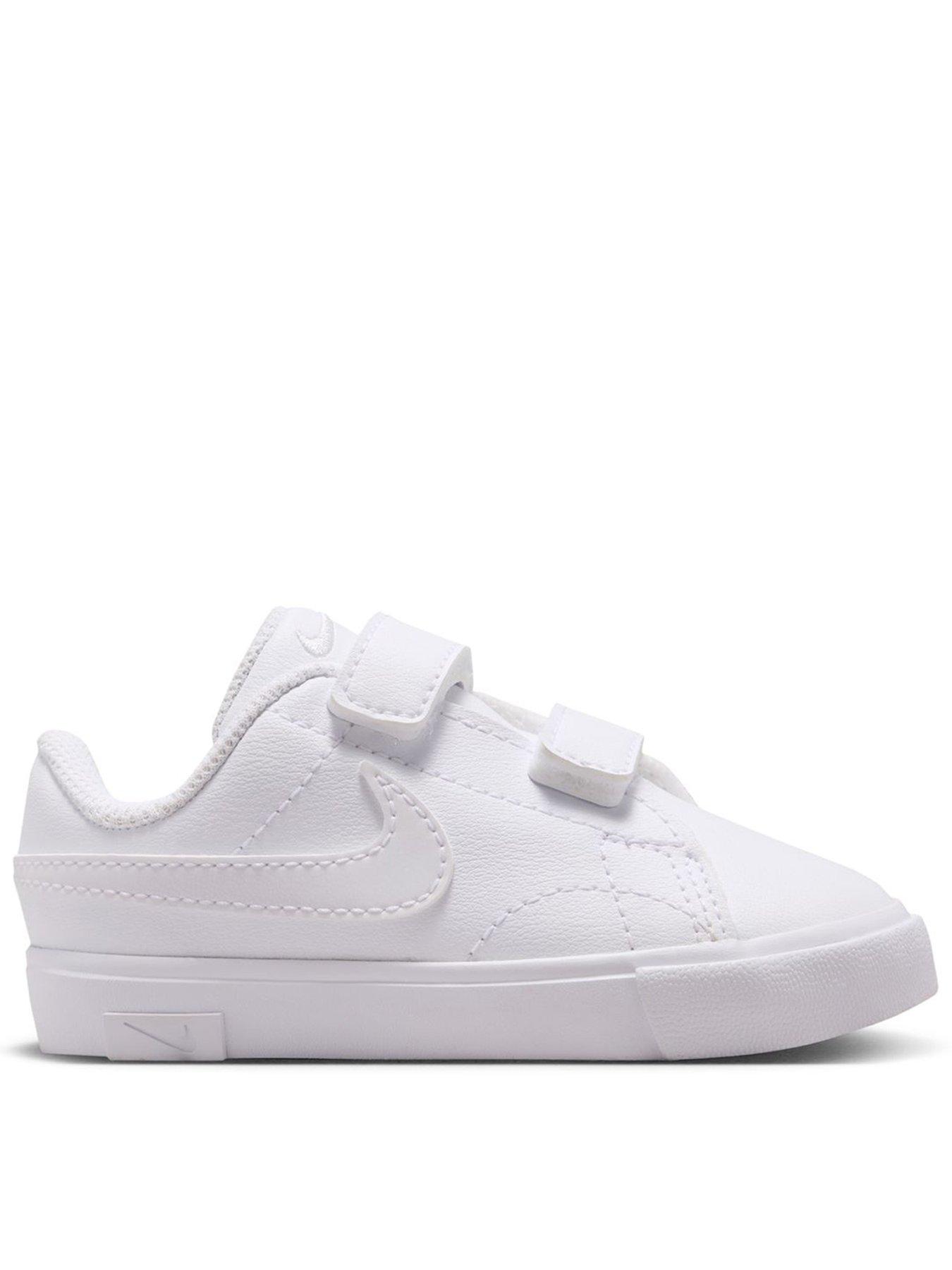 Nike Baby/Toddler Tennis Essential Trainers - White