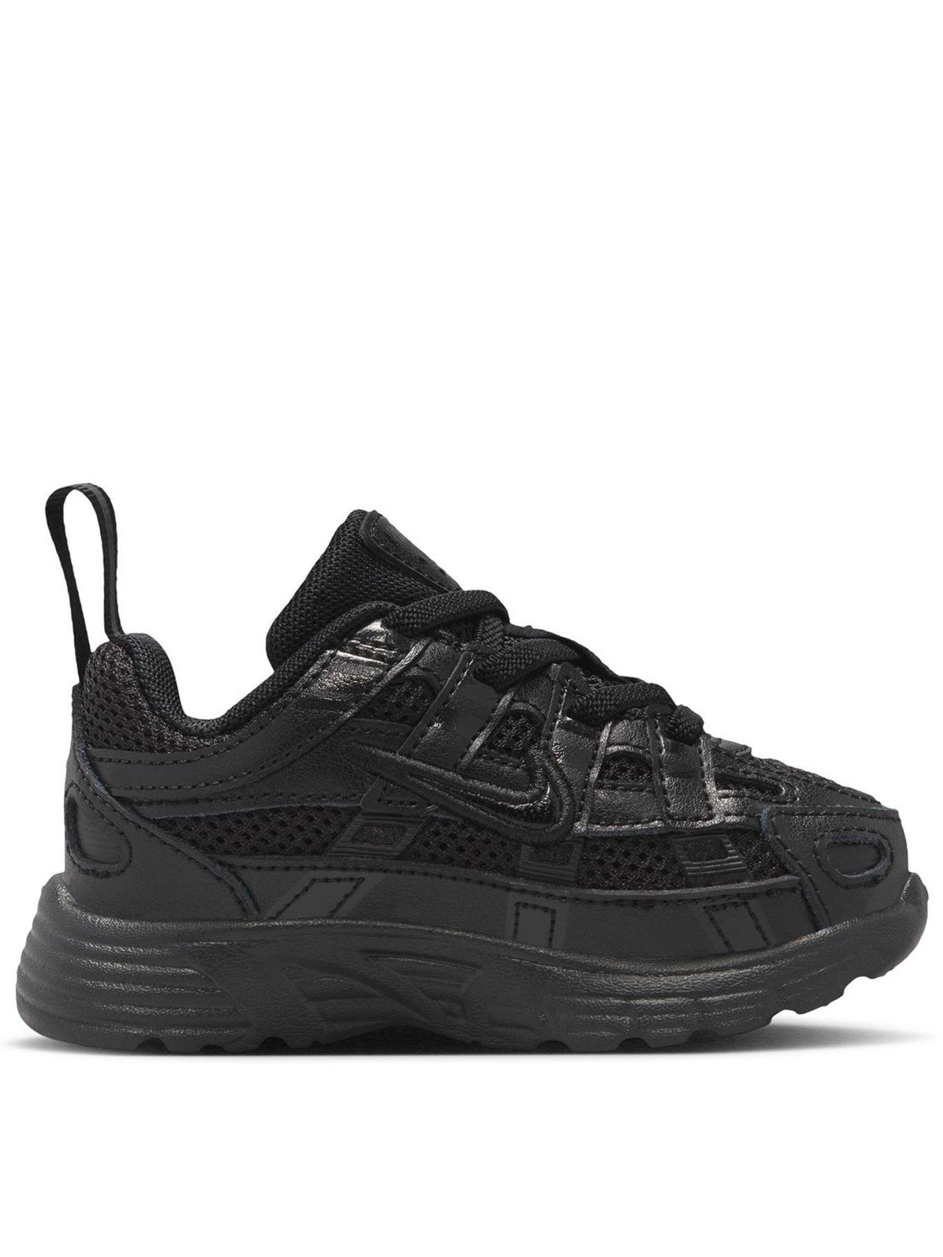 Nike Pegasus P-6000 Lace Baby/Toddler Trainers - Black