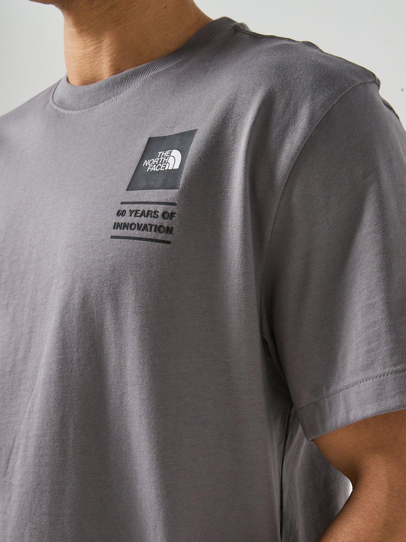 Image 4 of 6 of The North Face Mens BCD Celebration Graphic T-Shirt - Grey