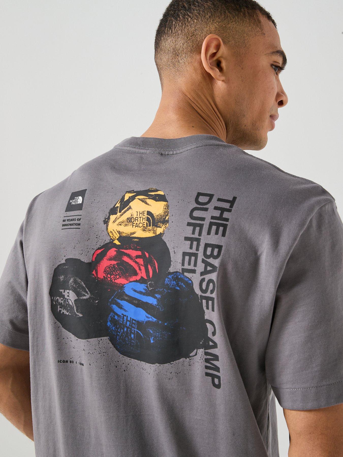 Image 5 of 6 of The North Face Mens BCD Celebration Graphic T-Shirt - Grey