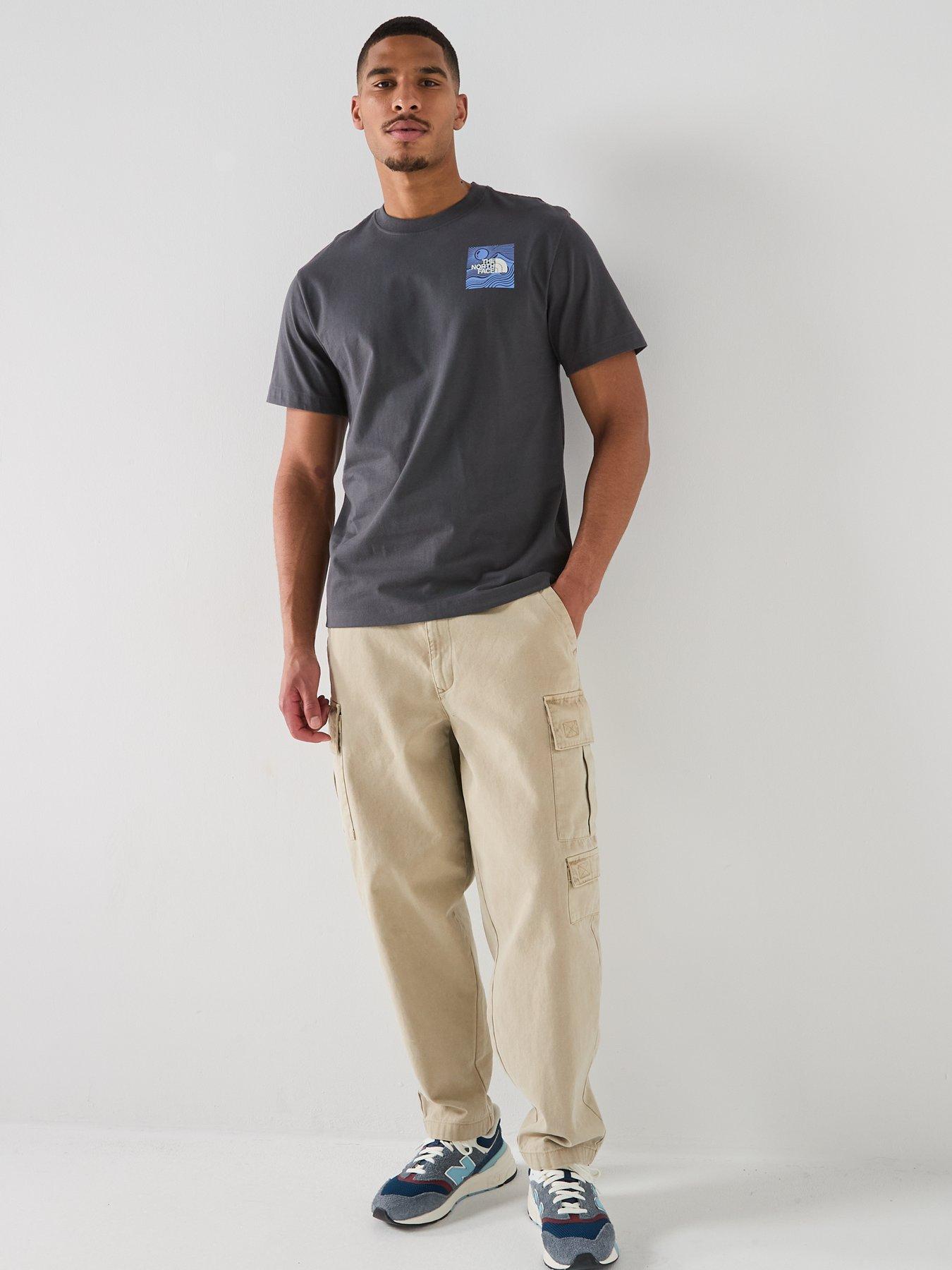Image 3 of 4 of The North Face Mens Mountain Escape T-Shirt - Grey