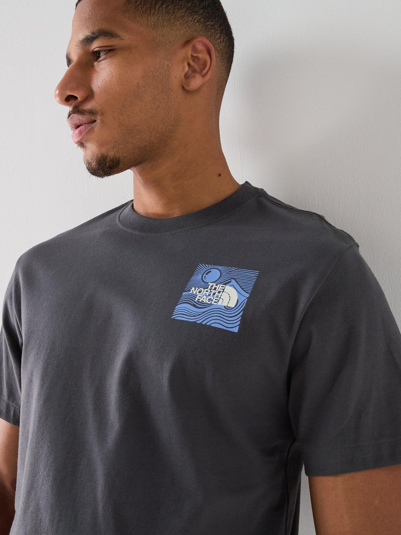 Image 4 of 4 of The North Face Mens Mountain Escape T-Shirt - Grey