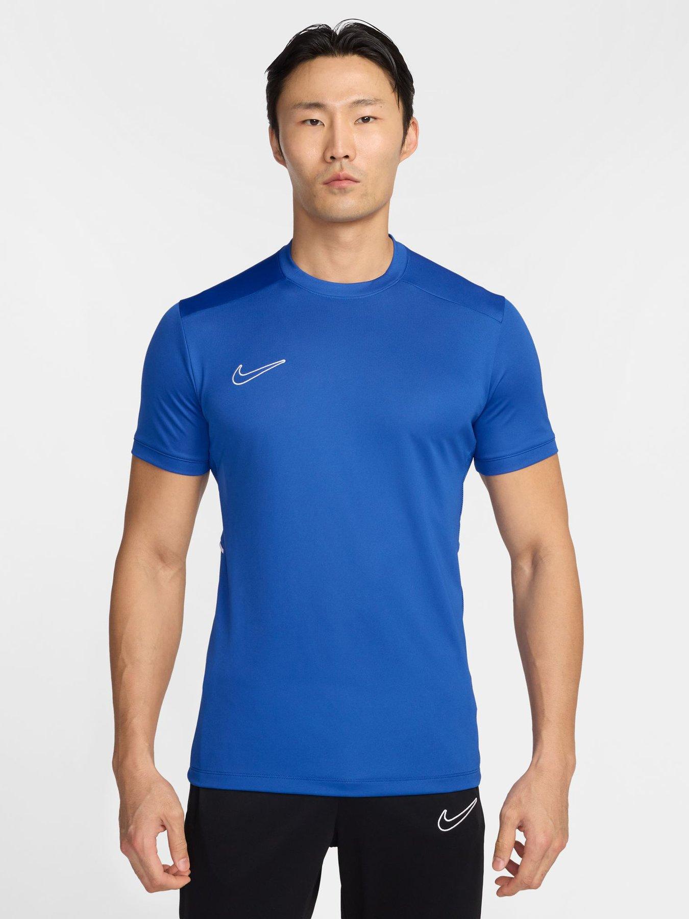 Image 1 of 6 of Nike Mens Academy 25 Short Sleeve T-Shirt - Blue