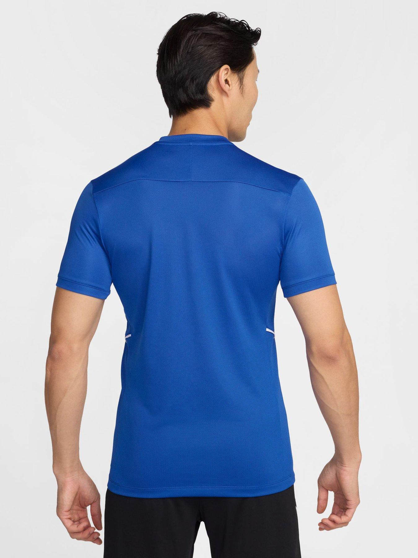 Image 2 of 6 of Nike Mens Academy 25 Short Sleeve T-Shirt - Blue