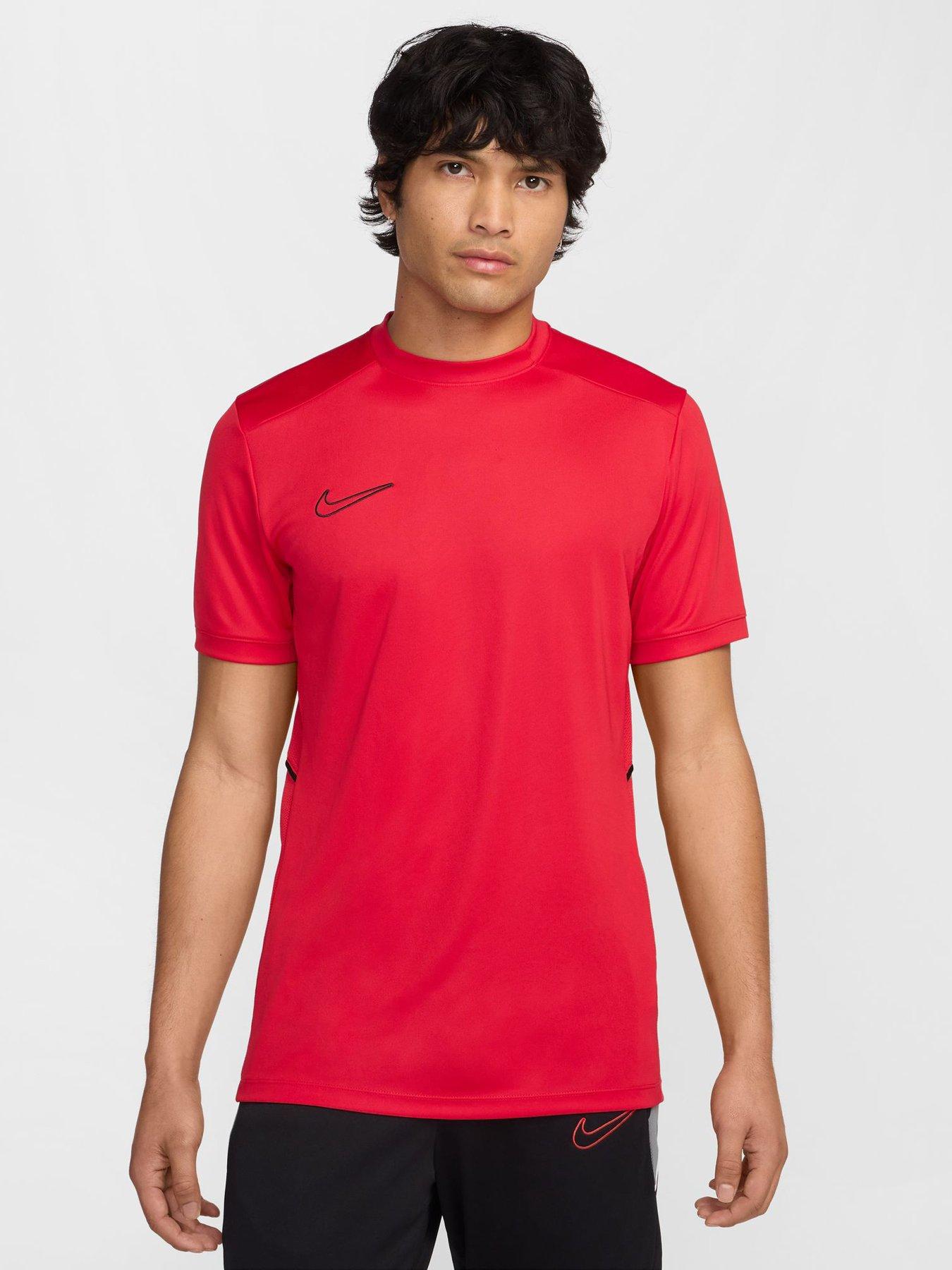 Nike Mens Academy 25 Short Sleeve T-Shirt - Red