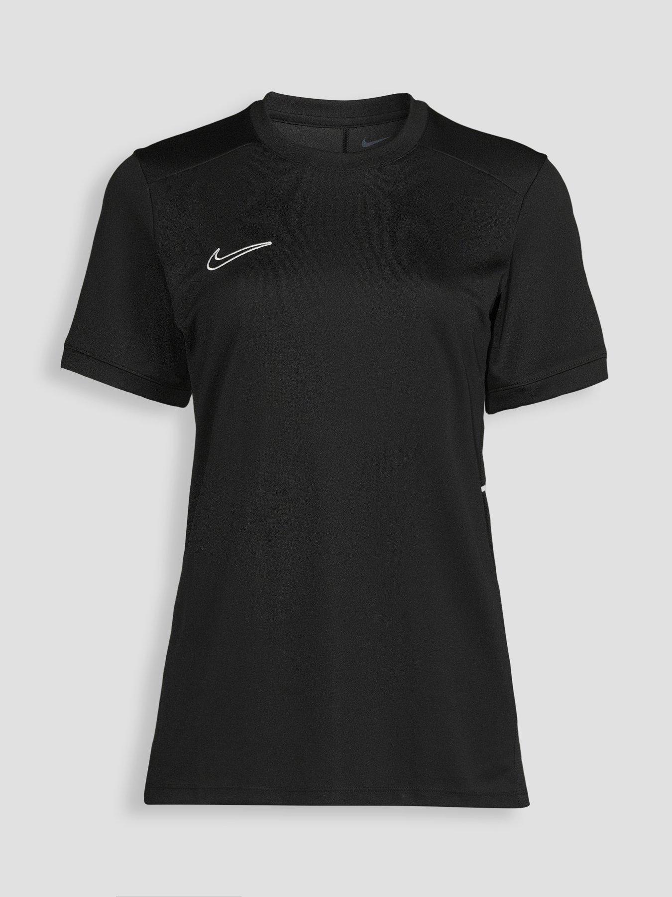 Image 7 of 7 of Nike Womens Academy 25 Short Sleeve T-Shirt - Black