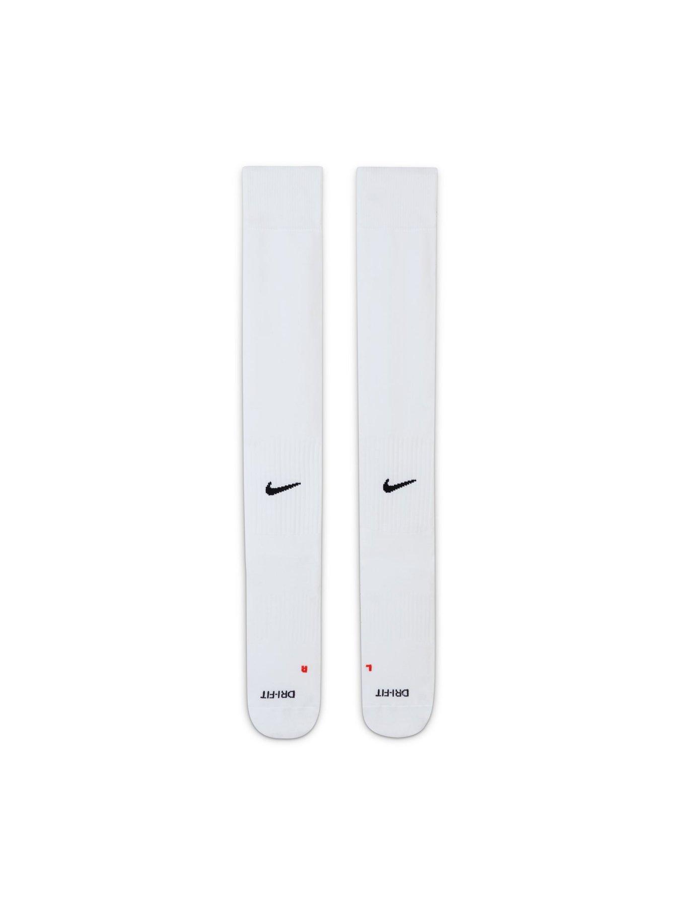 Image 5 of 6 of Nike Academy 25 Over The Calf Football Socks - White