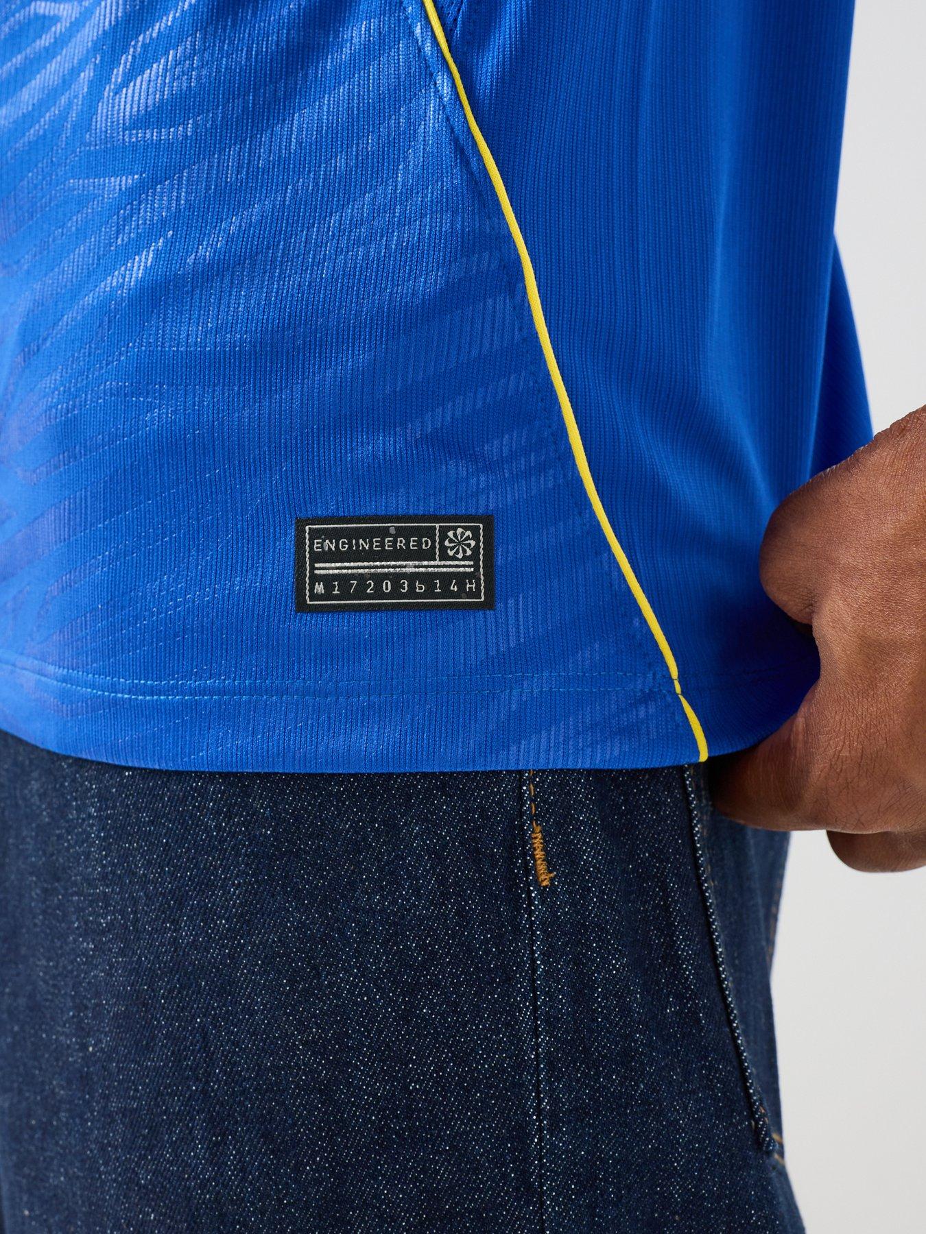 Image 6 of 7 of Nike Mens Chelsea 26/27 Home Short Sleeve Stadium Shirt - Blue