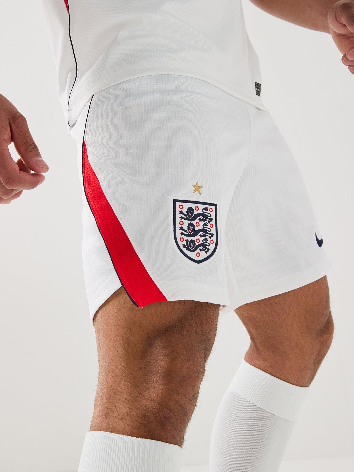 Image 4 of 7 of Nike Men&rsquo;s England 2026 Dri-FIT Stadium Home Shorts &ndash; White