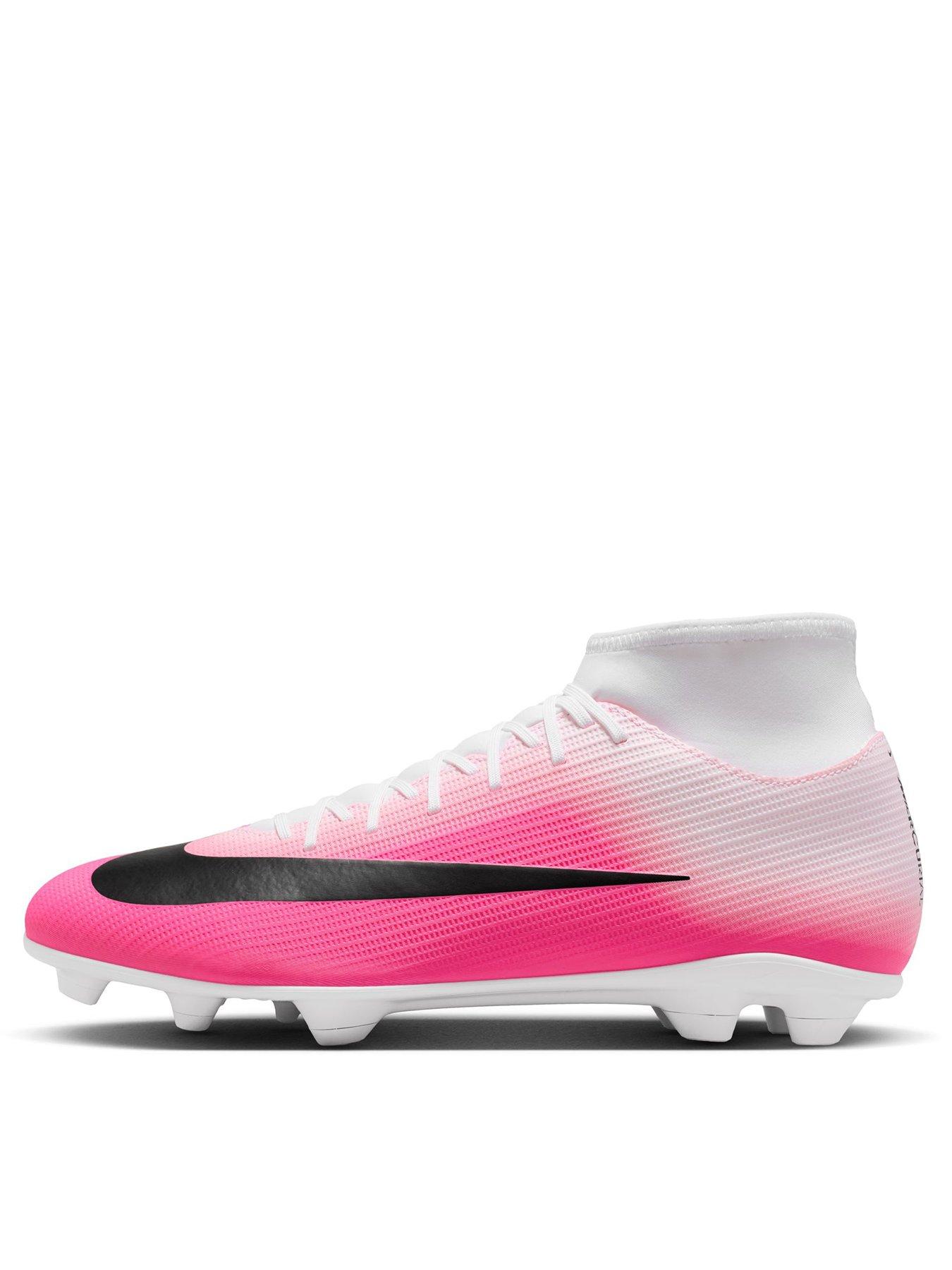 Nike Mens Mercurial Superfly 11 Club Football Boots - Pink/White