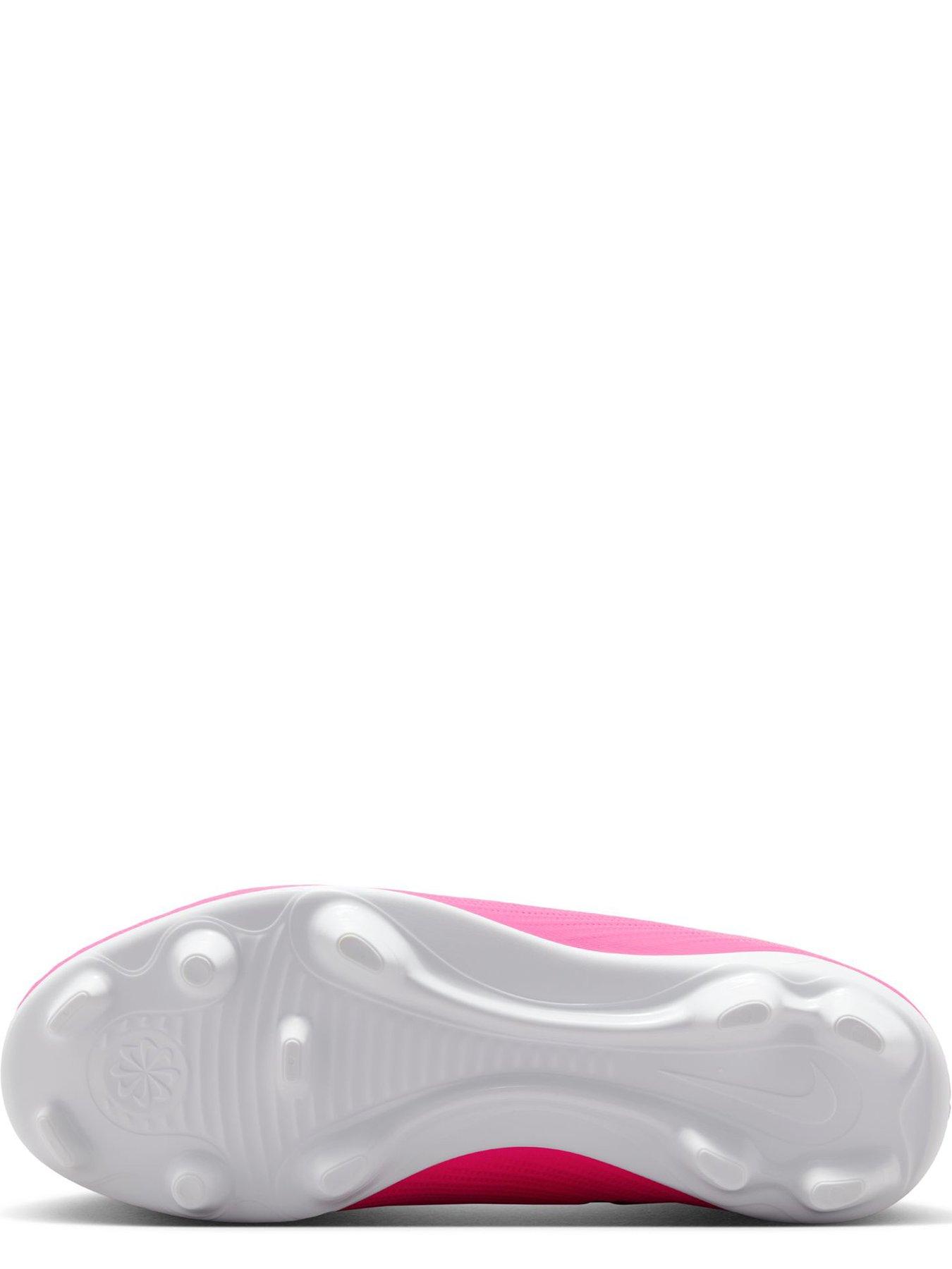 Image 5 of 6 of Nike Youth Mercurial Superfly Club Firm Ground Football Boots - Pink/White