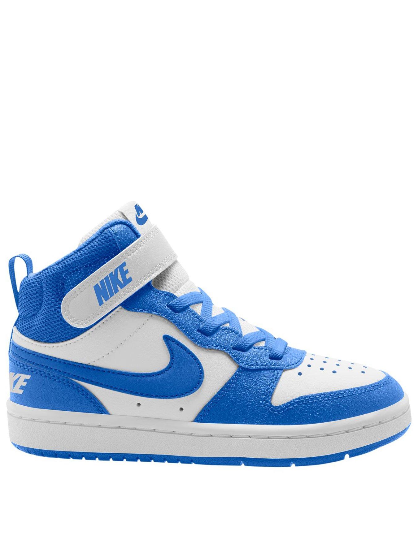 Nike Big Kids Nike Court Borough Mid 2 Shoes - White