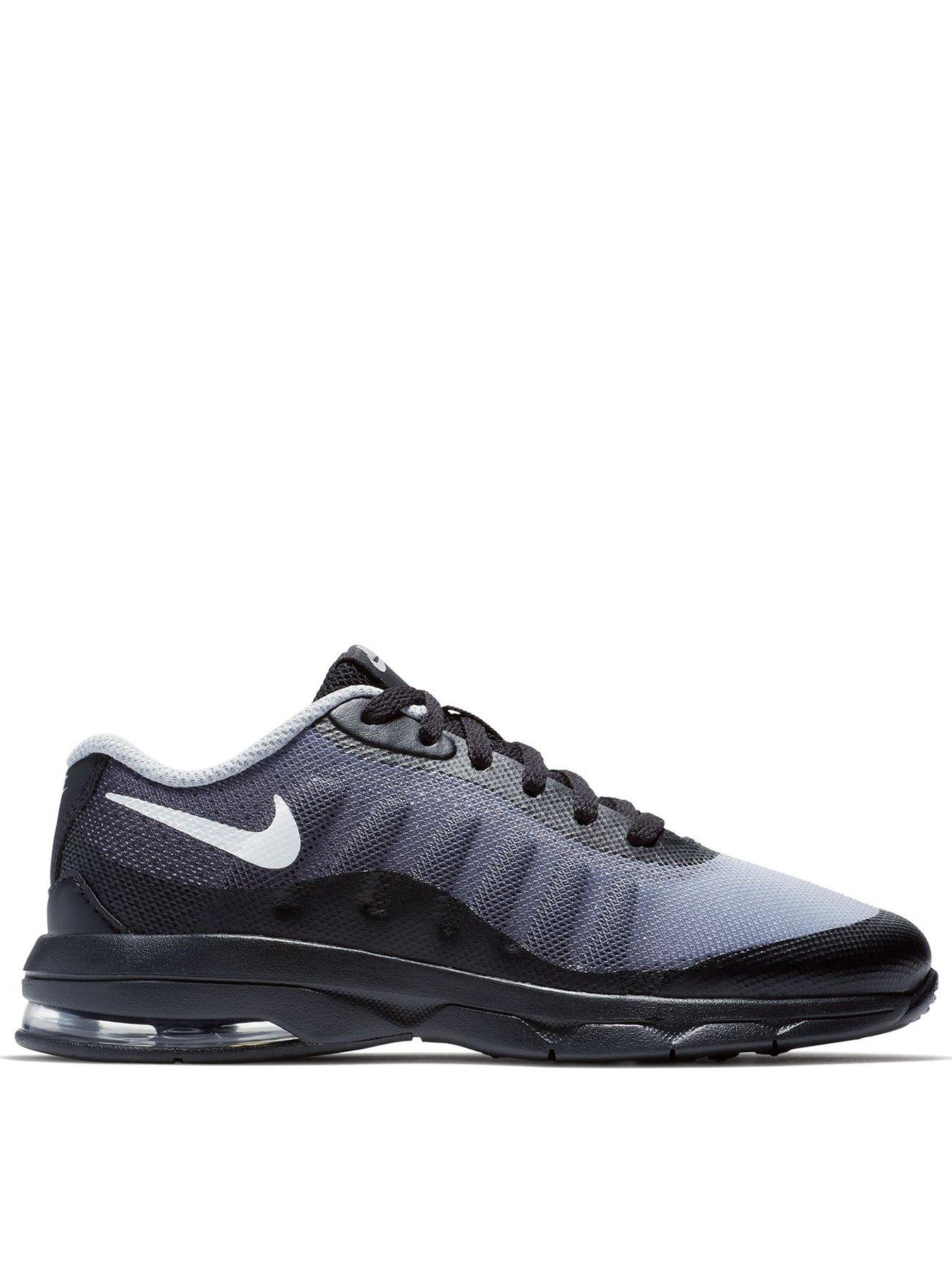 Nike Big Kids Nike Air Max Invigor Print Trainers - Black/Blue