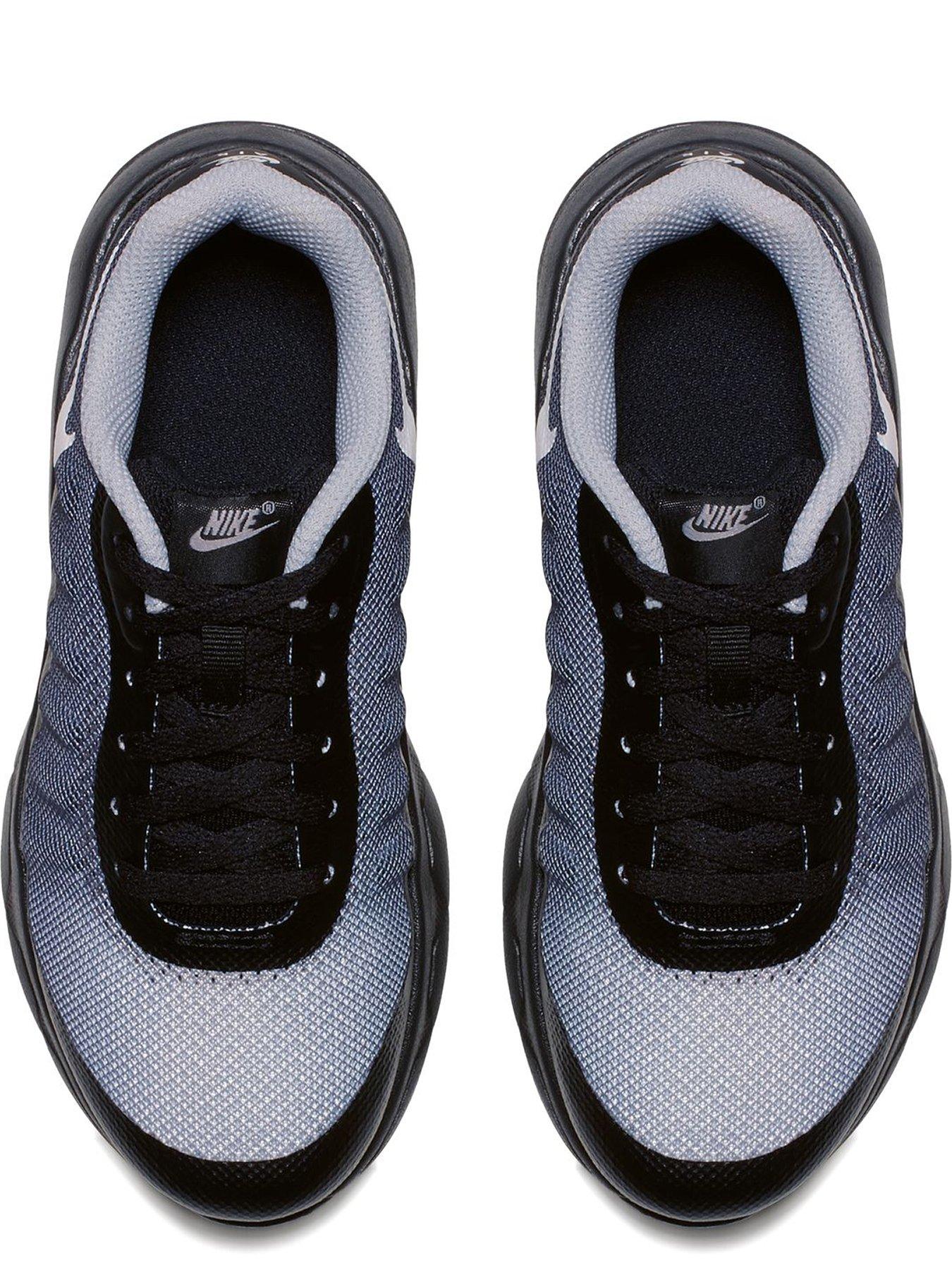 Image 2 of 5 of Nike Big Kids Nike Air Max Invigor Print Trainers - Black/Blue