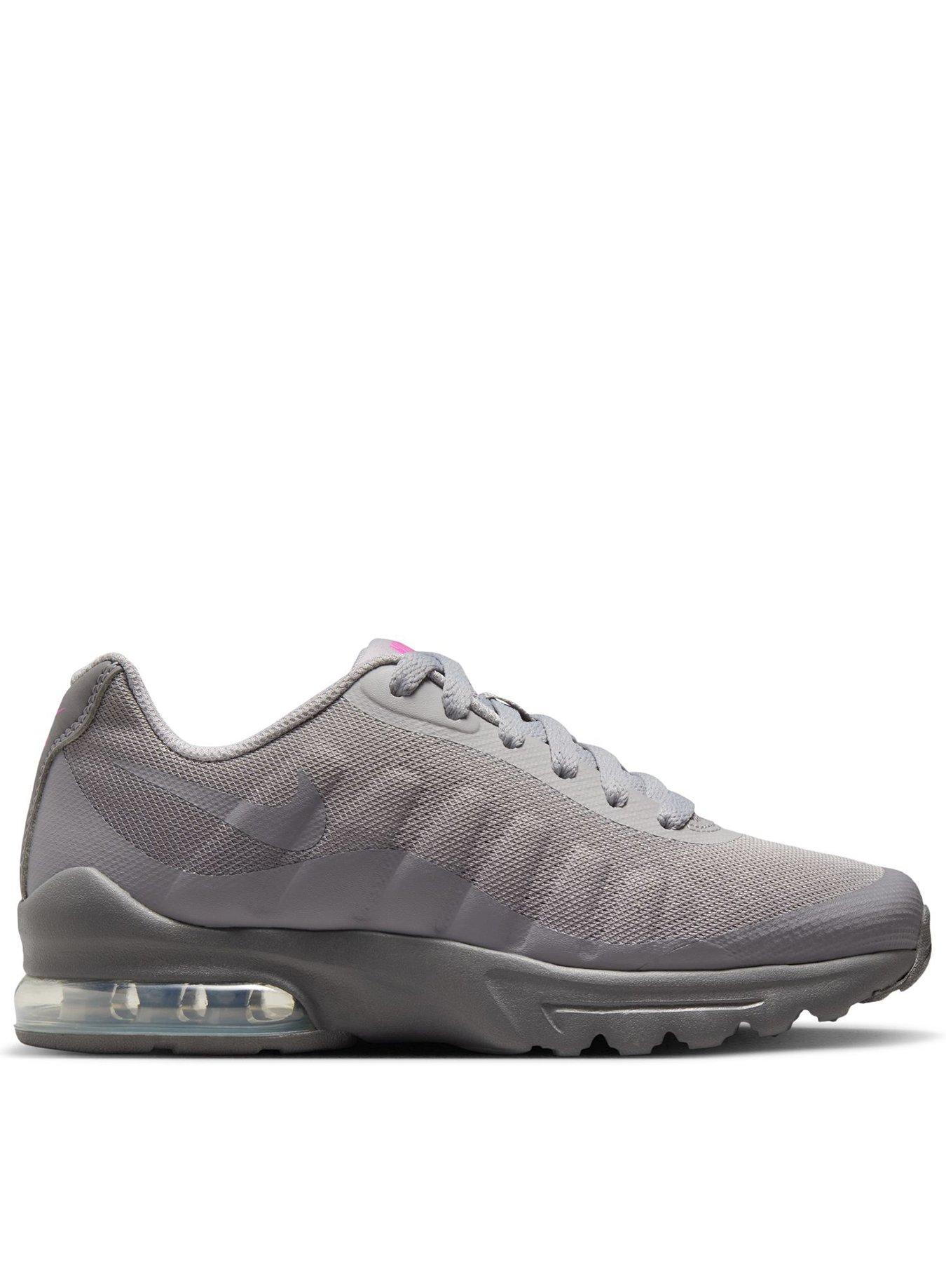 Nike Big Kids Nike Air Max Invigor Print Shoes - Grey