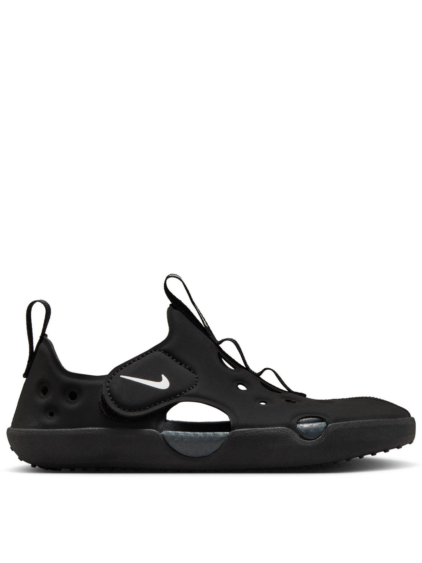 Image 1 of 7 of Nike Little Kids Sunray Protect 4 Sandals - Black