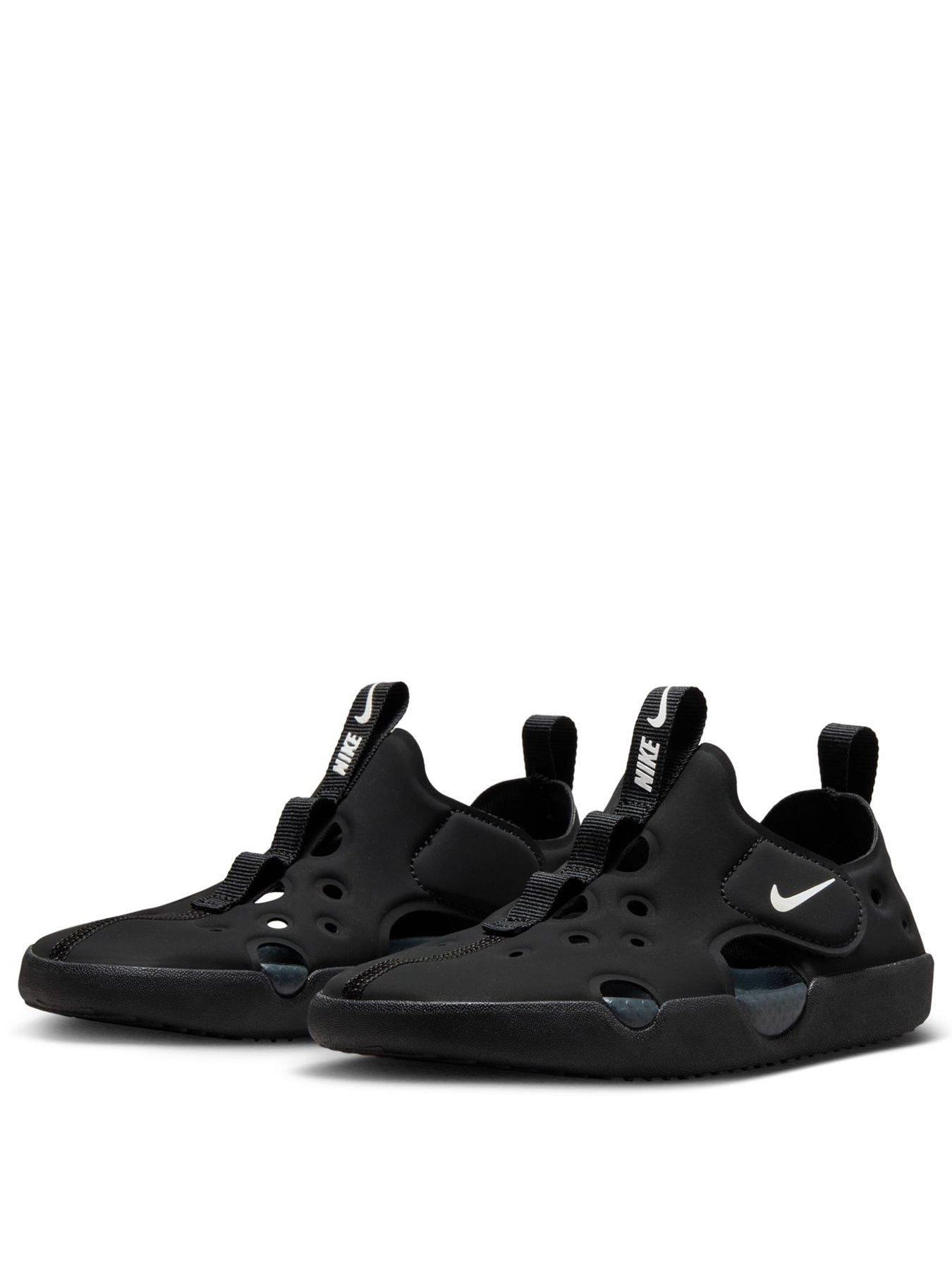 Image 2 of 7 of Nike Little Kids Sunray Protect 4 Sandals - Black