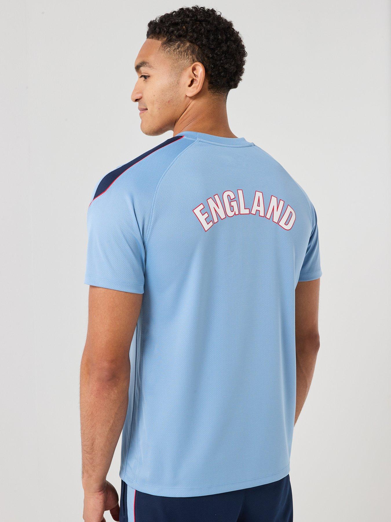 Image 2 of 7 of Nike Mens&nbsp;England Strike Short Sleeve Top - Blue