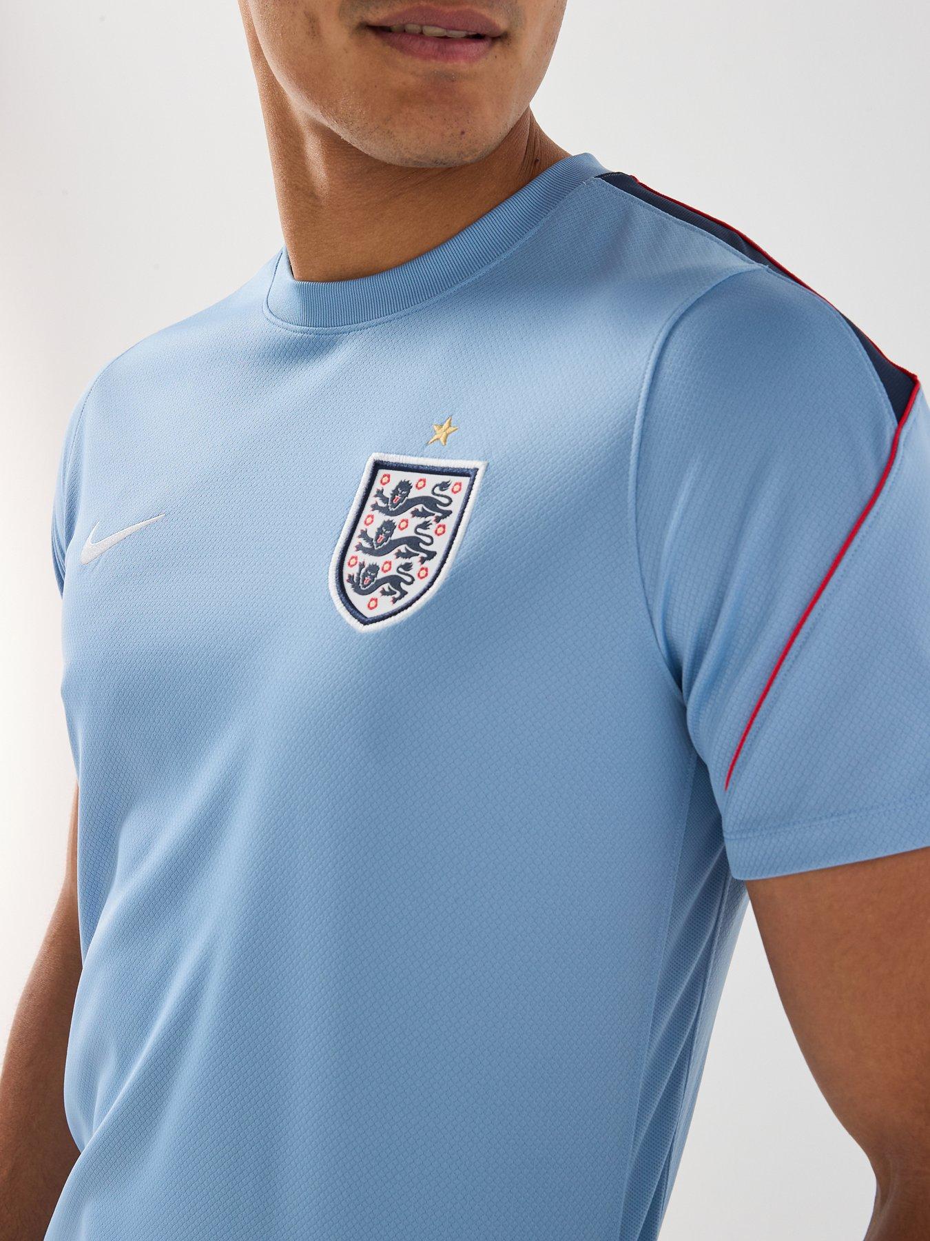 Image 5 of 7 of Nike Mens&nbsp;England Strike Short Sleeve Top - Blue