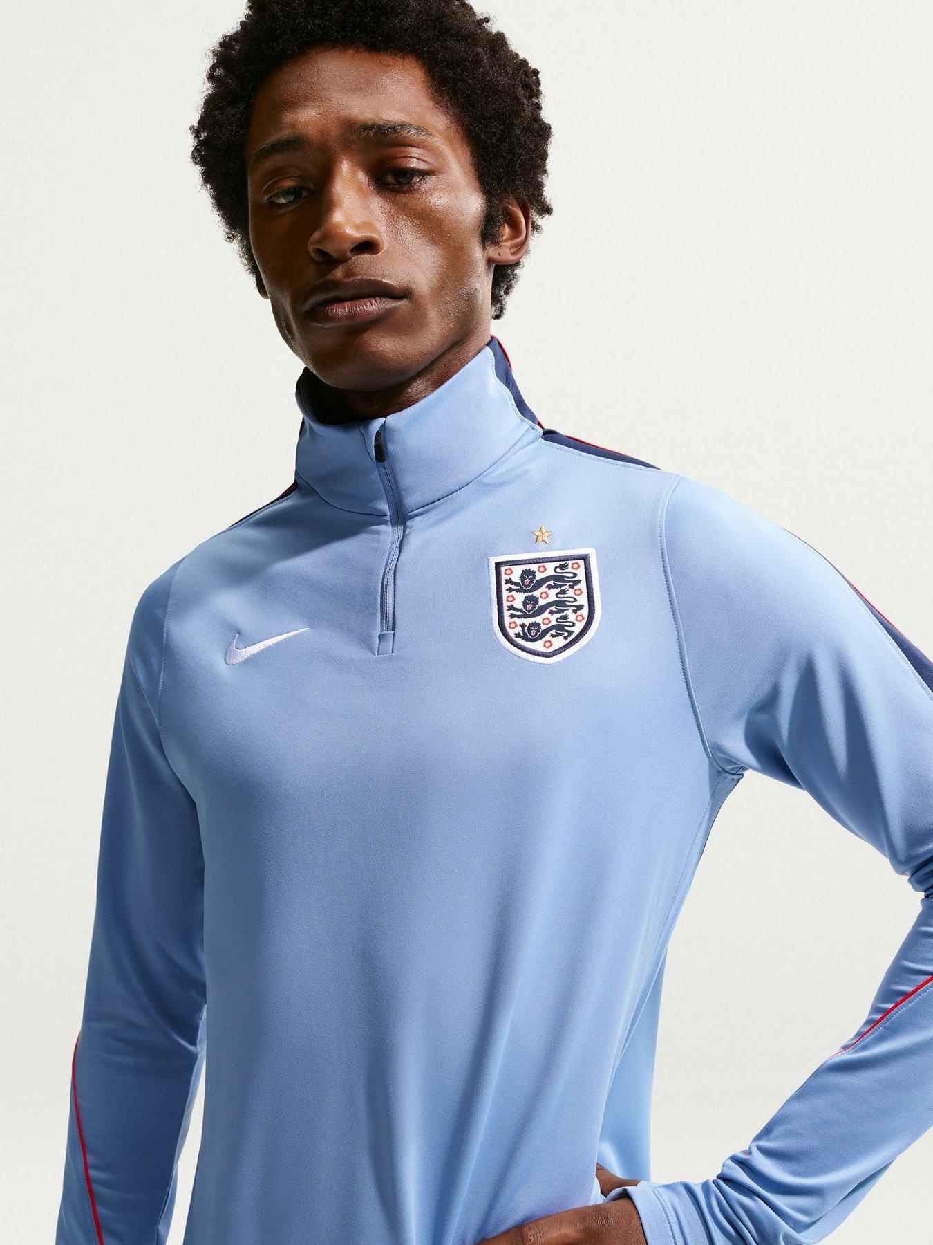 Image 1 of 5 of Nike Mens&nbsp;England&nbsp;Strike Drill Top - Blue