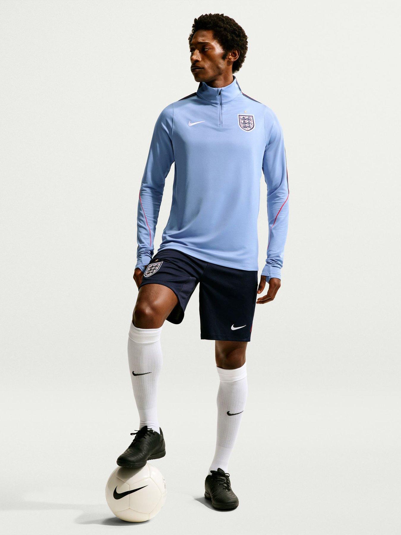 Image 4 of 5 of Nike Mens&nbsp;England&nbsp;Strike Drill Top - Blue