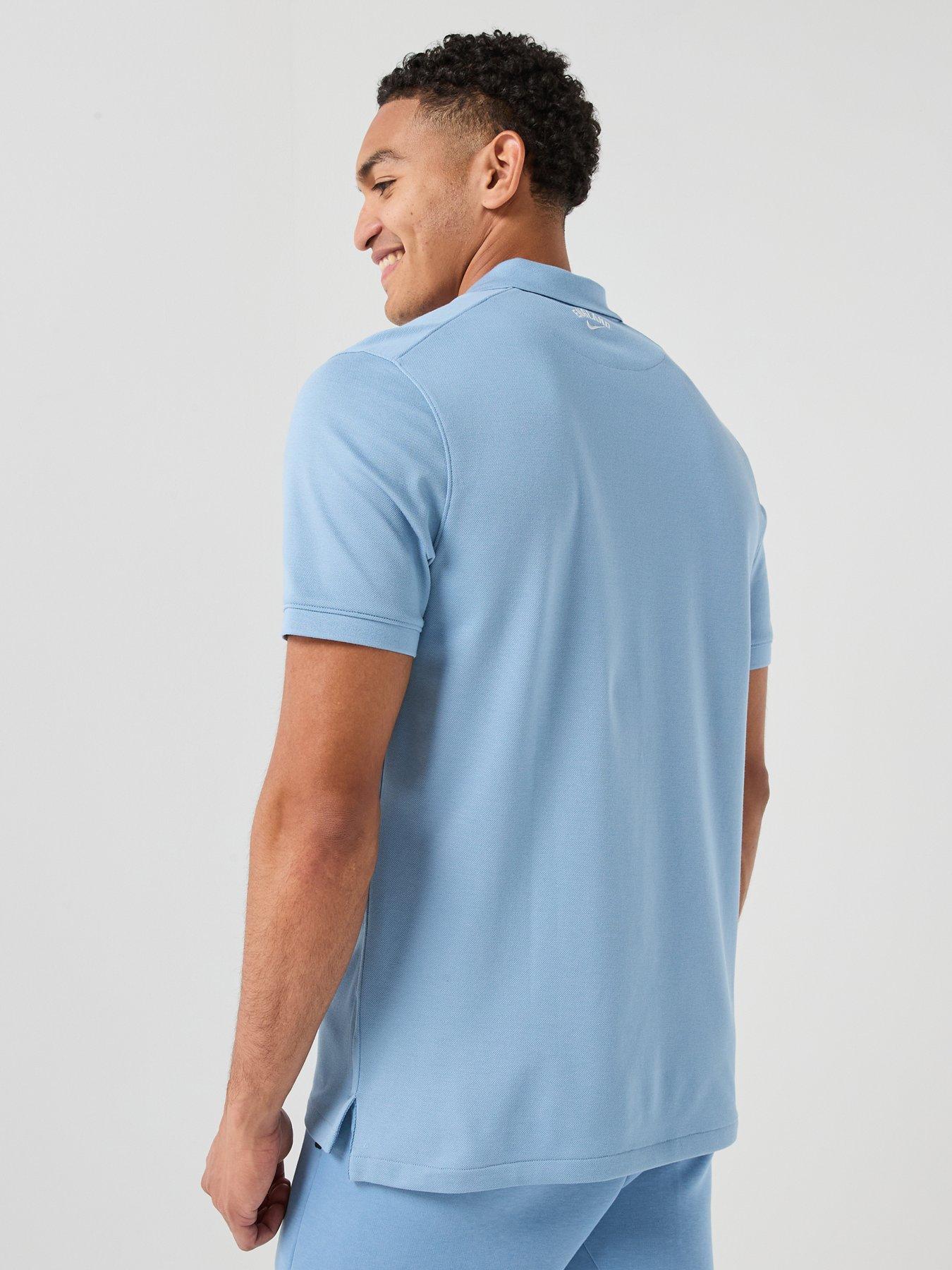 Image 2 of 6 of Nike Men&rsquo;s England Polo Shirt &ndash; Blue
