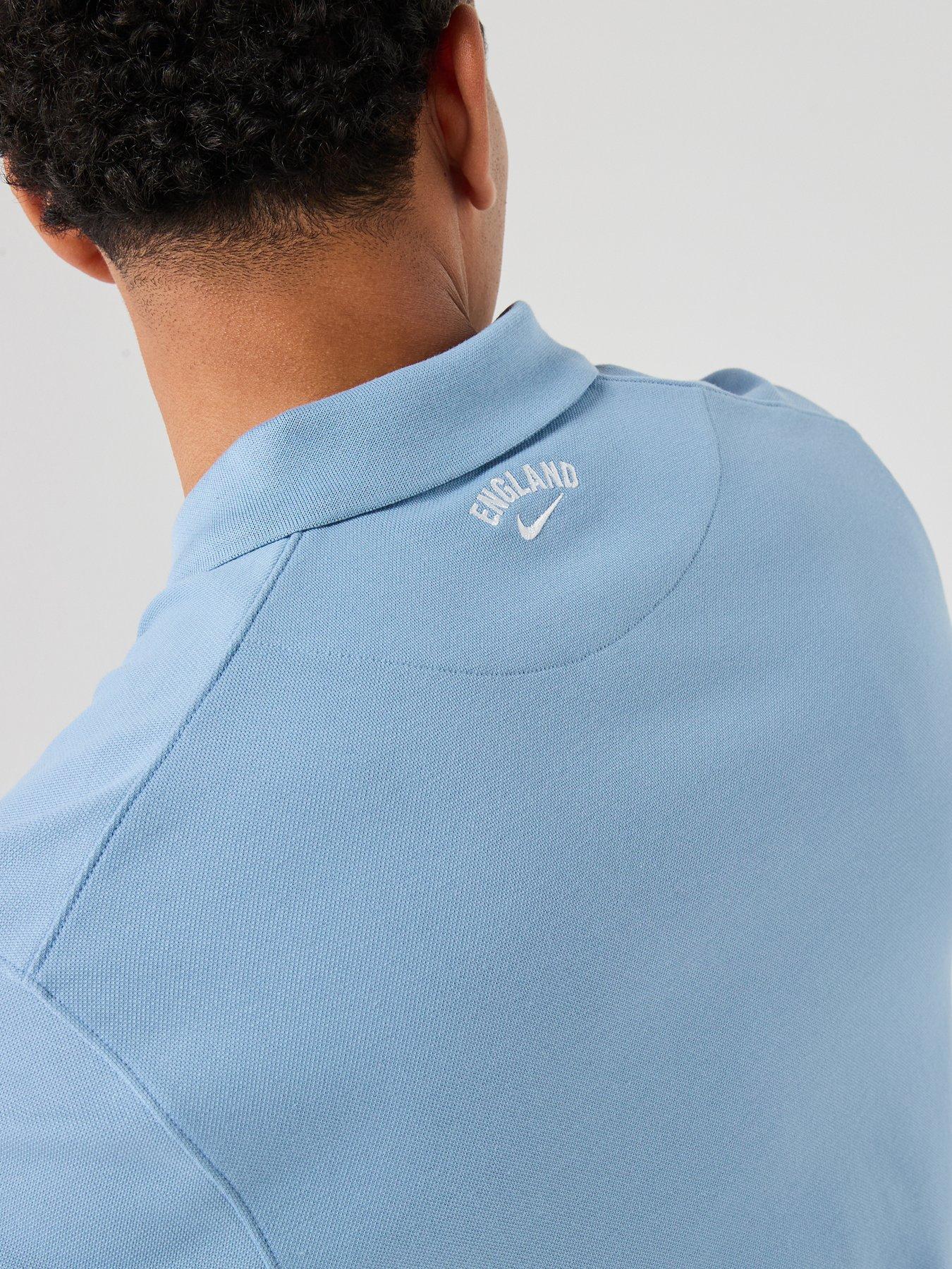 Image 5 of 6 of Nike Men&rsquo;s England Polo Shirt &ndash; Blue