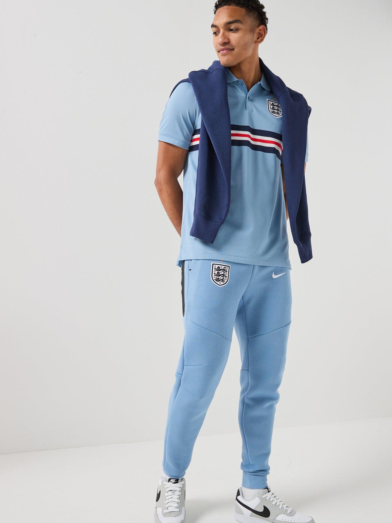 Image 6 of 6 of Nike Men&rsquo;s England Polo Shirt &ndash; Blue
