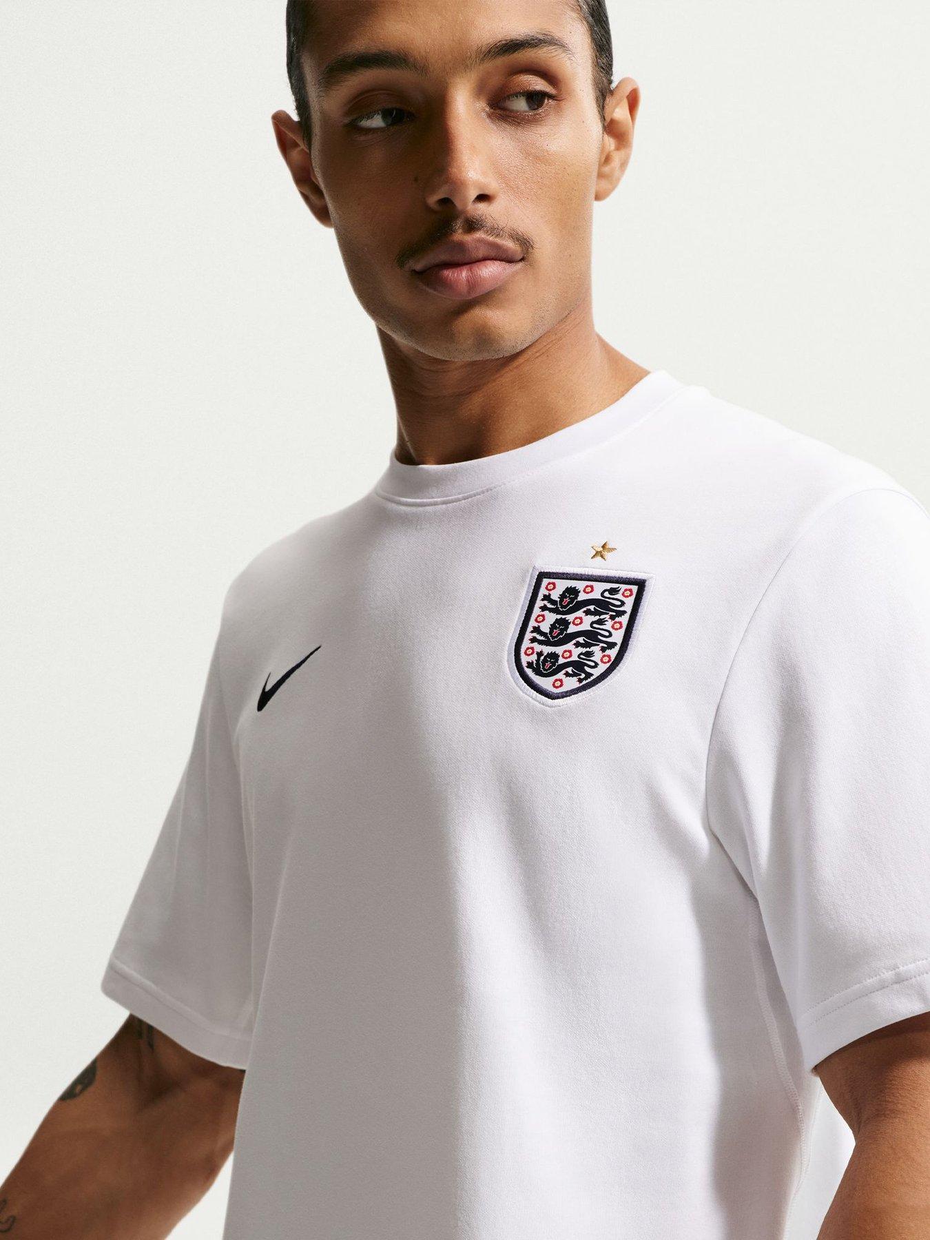 Image 3 of 5 of Nike Men&rsquo;s England Training T-Shirt &ndash; White