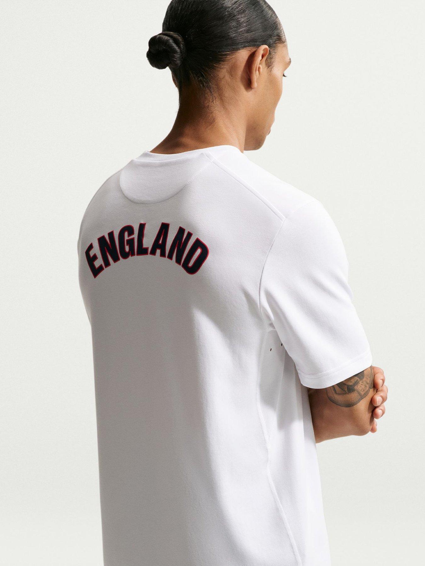 Image 5 of 5 of Nike Men&rsquo;s England Training T-Shirt &ndash; White