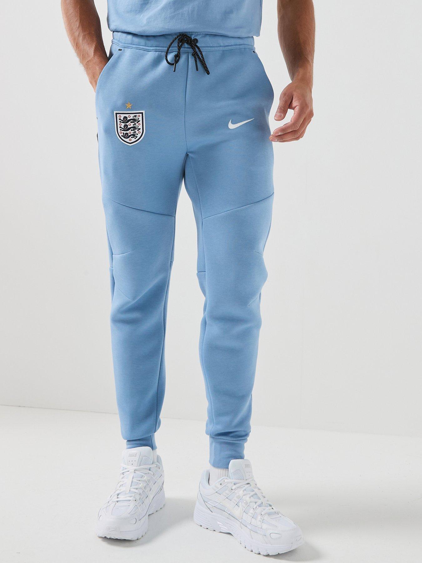 Image 1 of 7 of Nike Men&rsquo;s England Tech Fleece Joggers &ndash; Blue