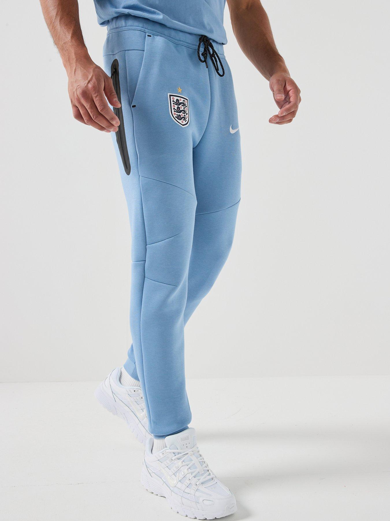Image 5 of 7 of Nike Men&rsquo;s England Tech Fleece Joggers &ndash; Blue