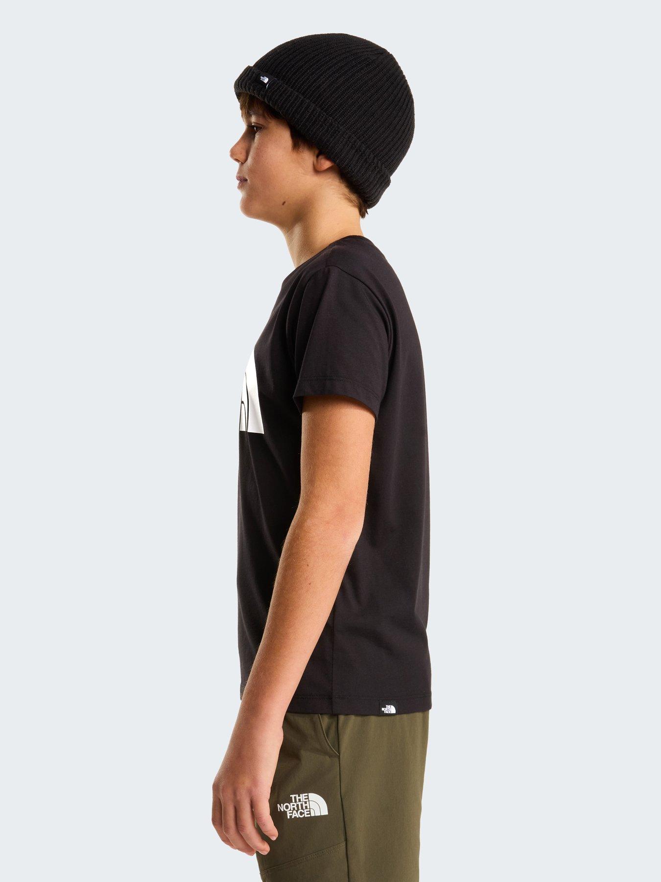 the-north-face-junior-unisex-easy-t-shirt-blackoutfit