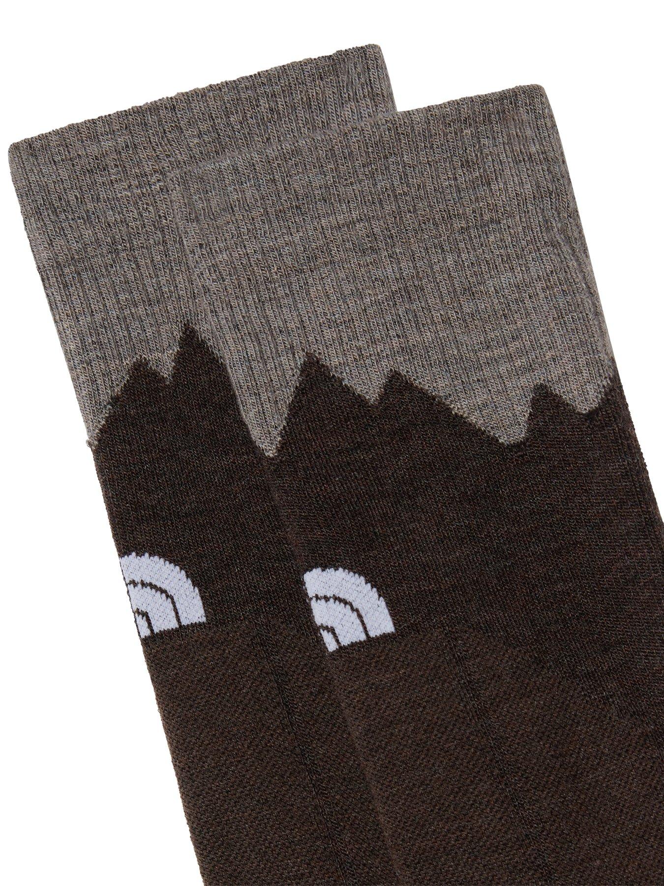 the-north-face-hiking-crew-socks-blueoutfit