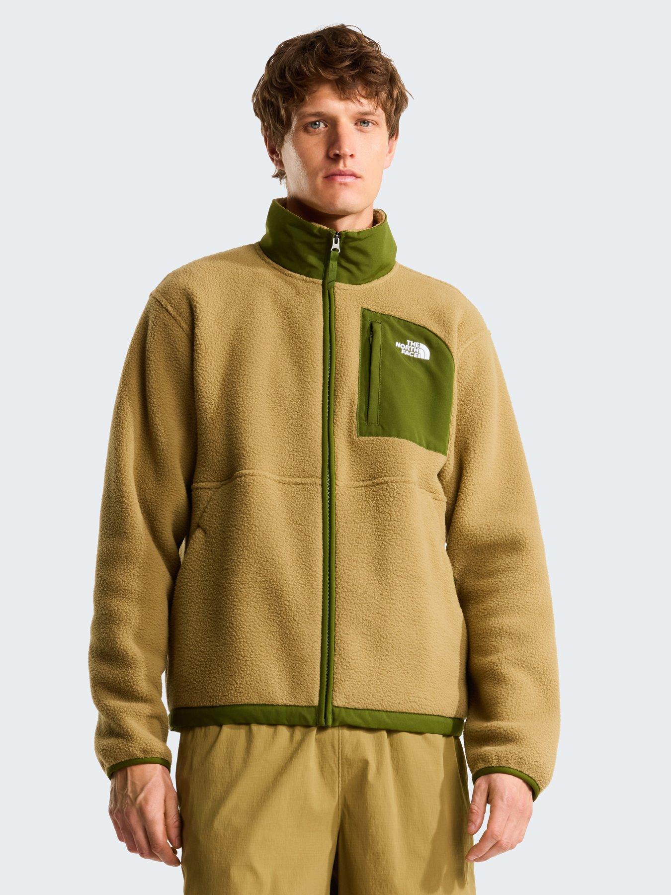 The North Face Mens Yumiori Off Peak Full Zip Fleece Jacket - Brown