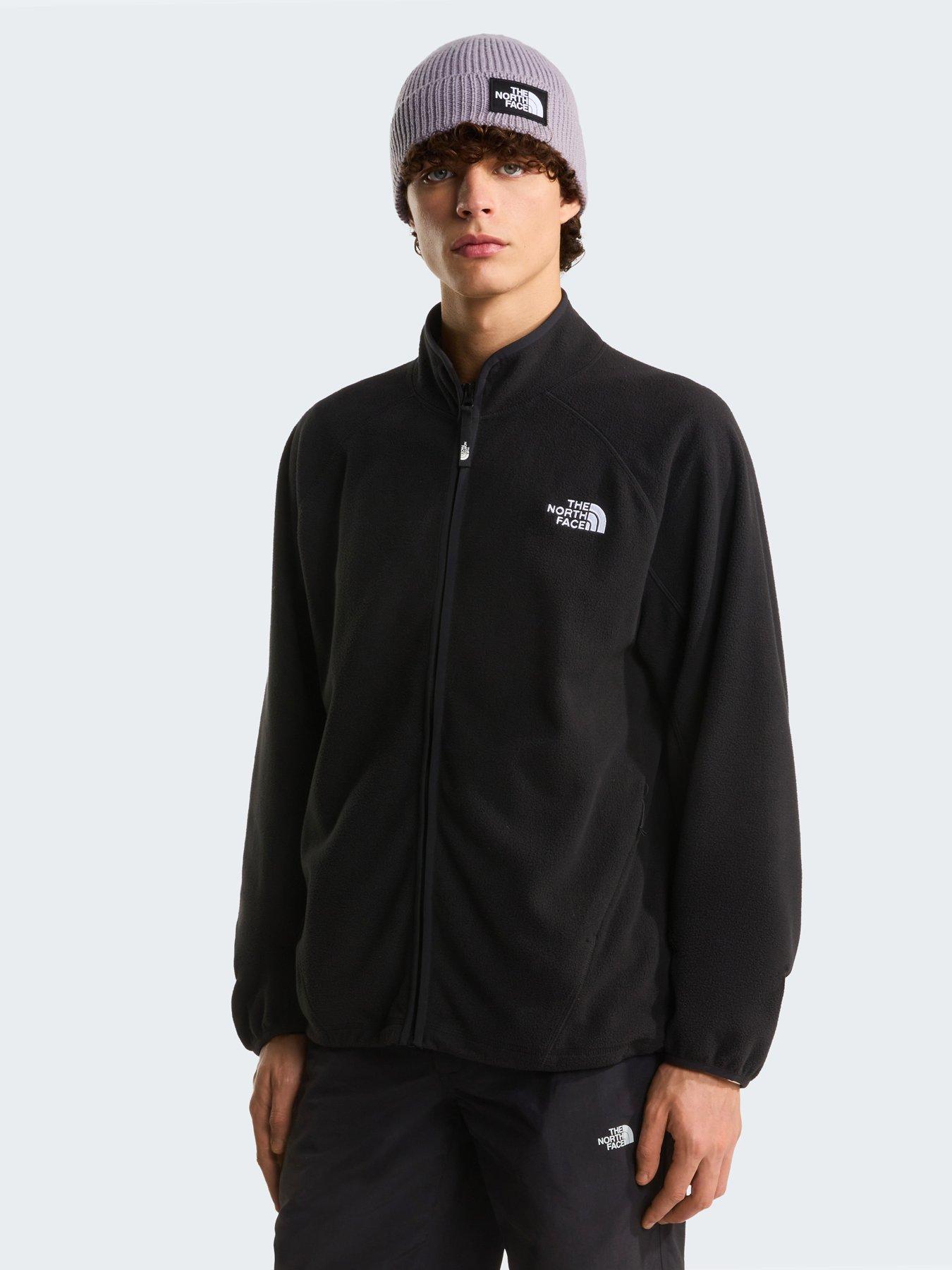 The North Face Mens Oxara Full Zip Fleece Jacket - Black
